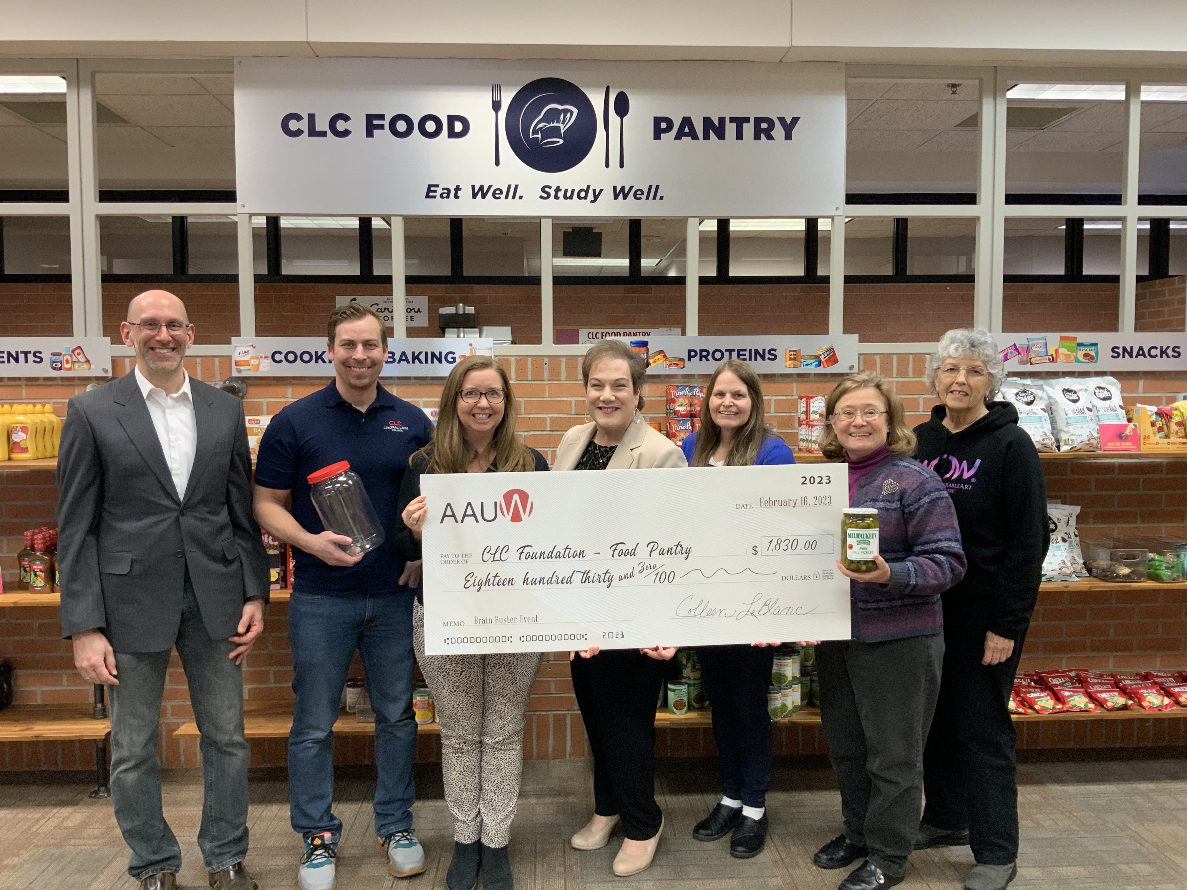 Brainerd Lakes Area AAUW donates funds to CLC Food Pantry, scholarships - Vimarsana News