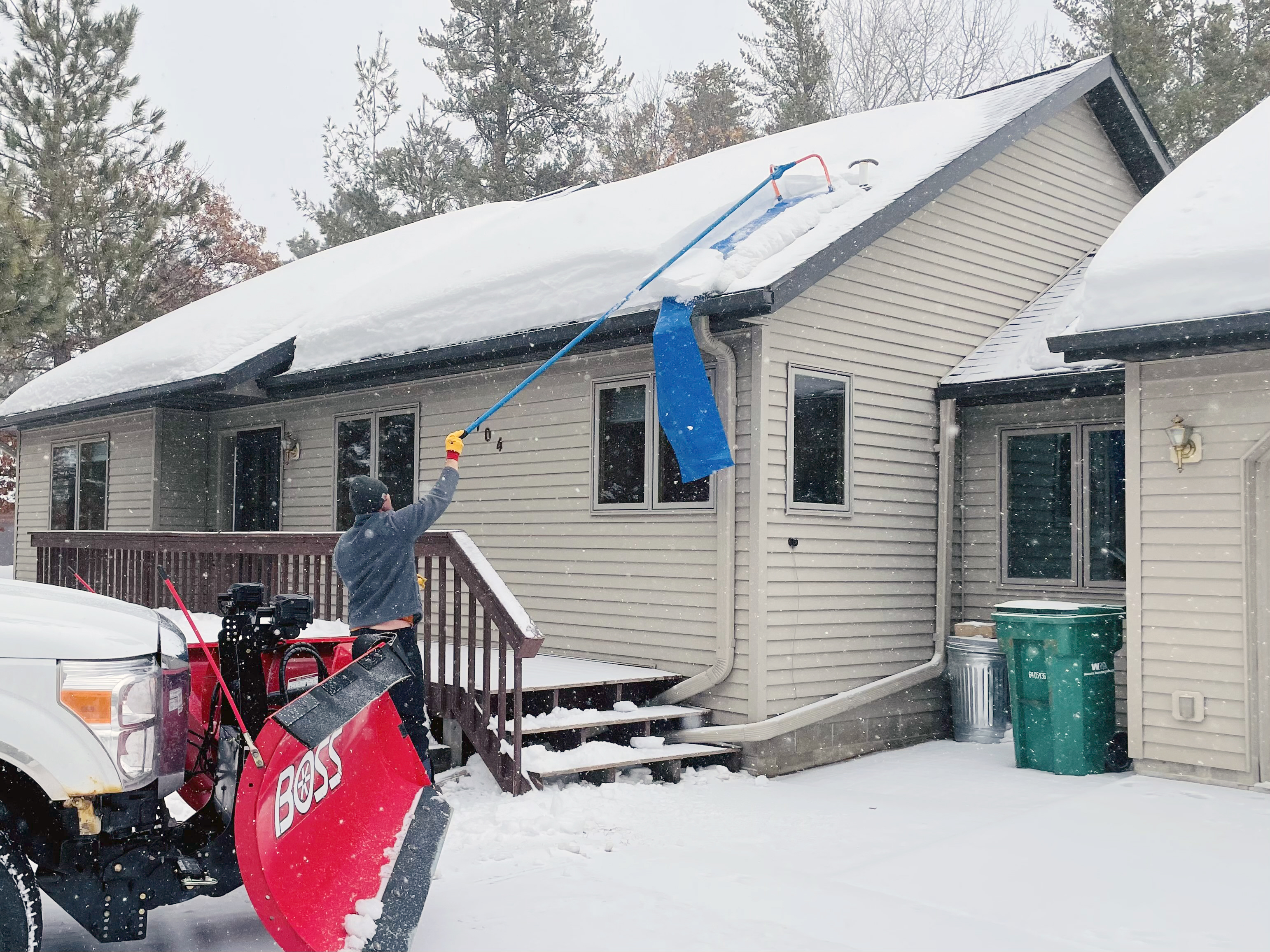 Prevent costly damage by raking your roof - Vimarsana News