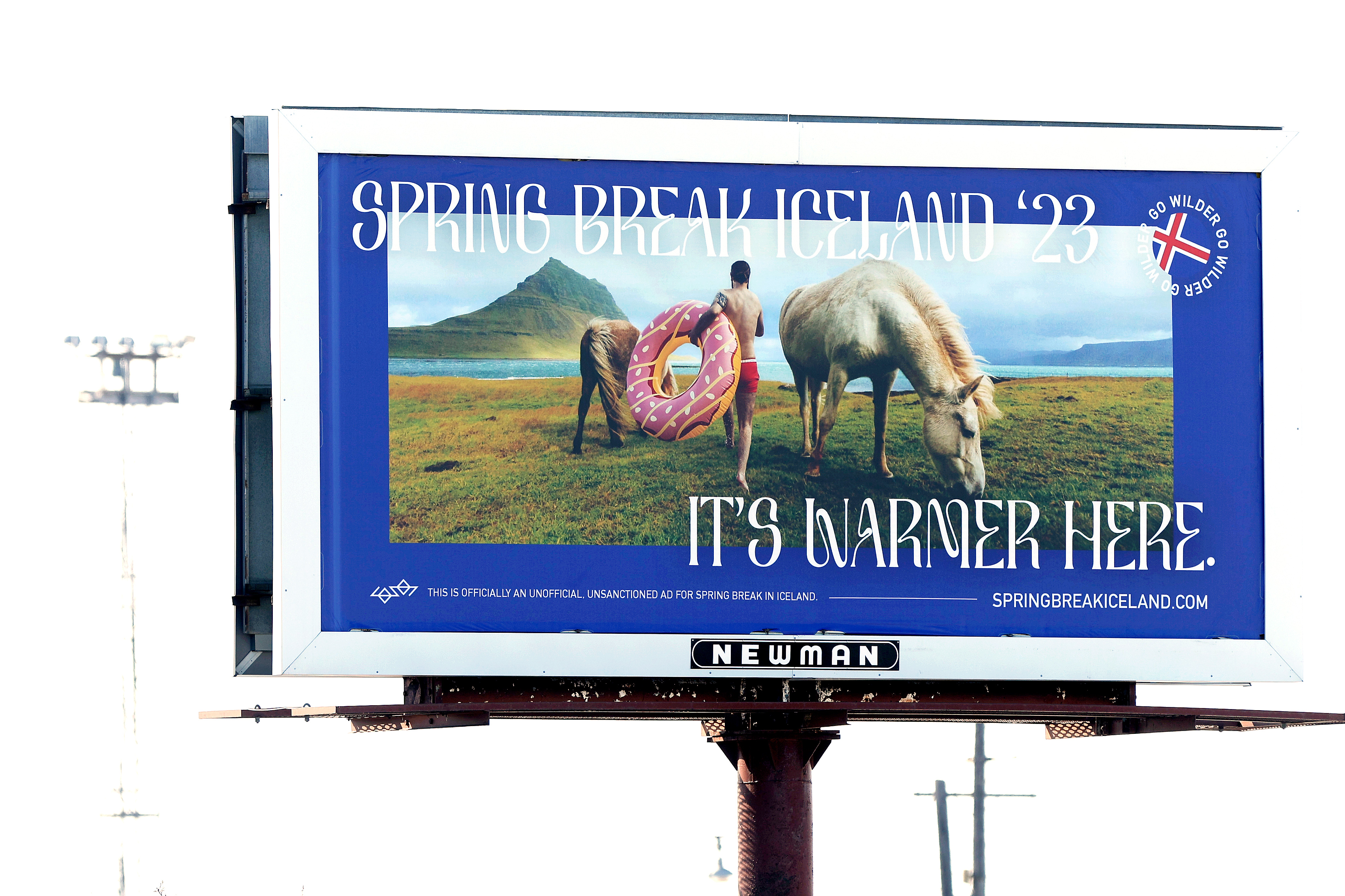 A 'quirky side project' — freelance advertisers tout 'Spring Break Iceland' in Grand Forks - Vimarsana News