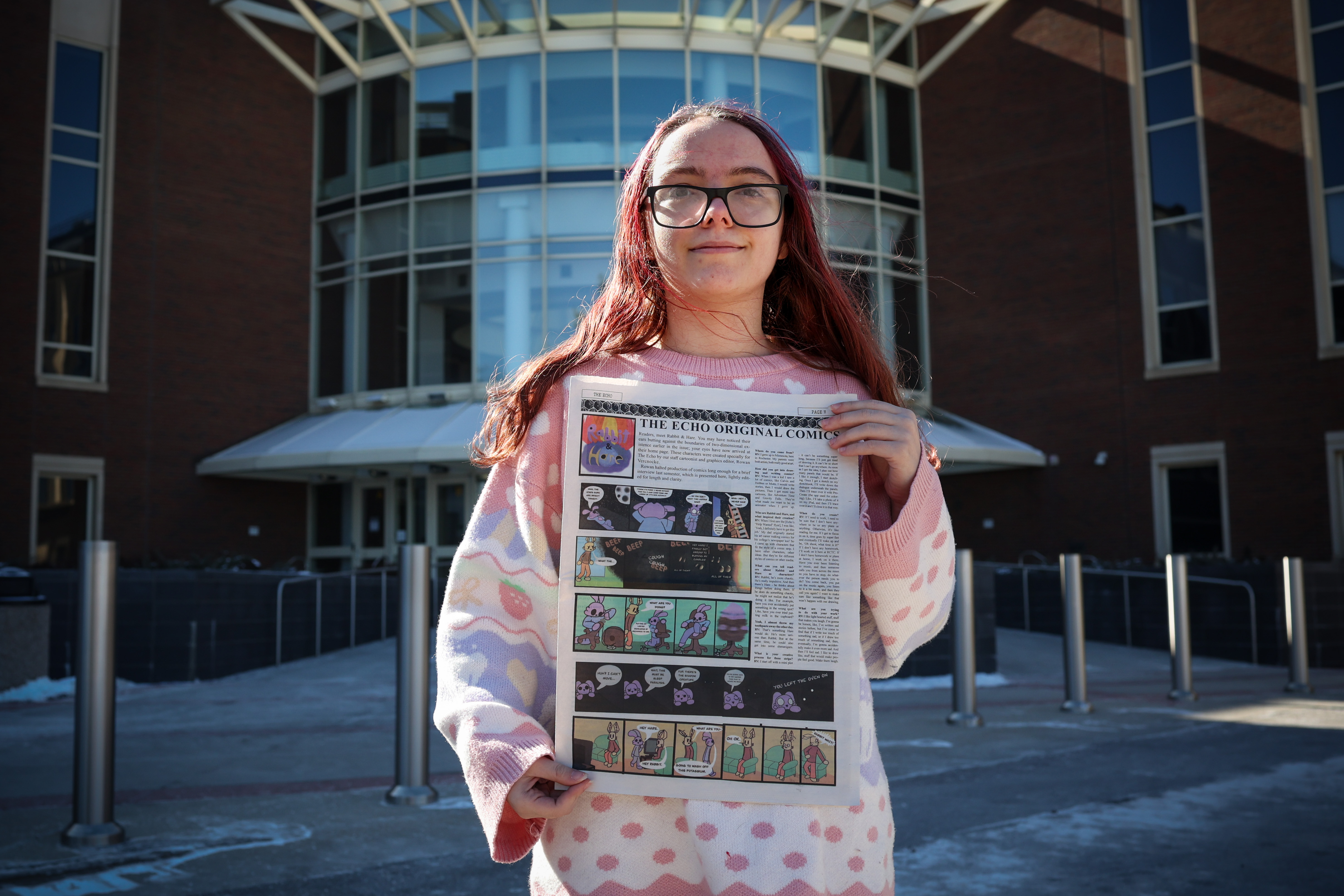 Using art and commentary, Rochester student develops new comic strip - Vimarsana News