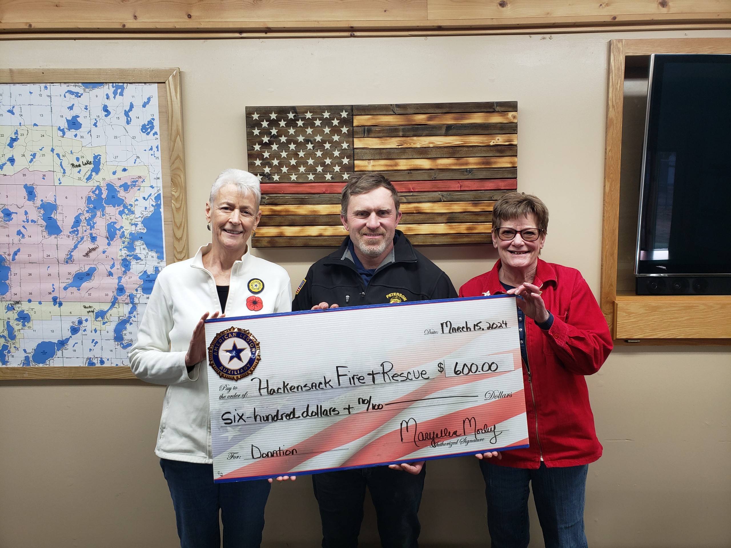 Hackensack Fire and Rescue receives $600 donation - Vimarsana News