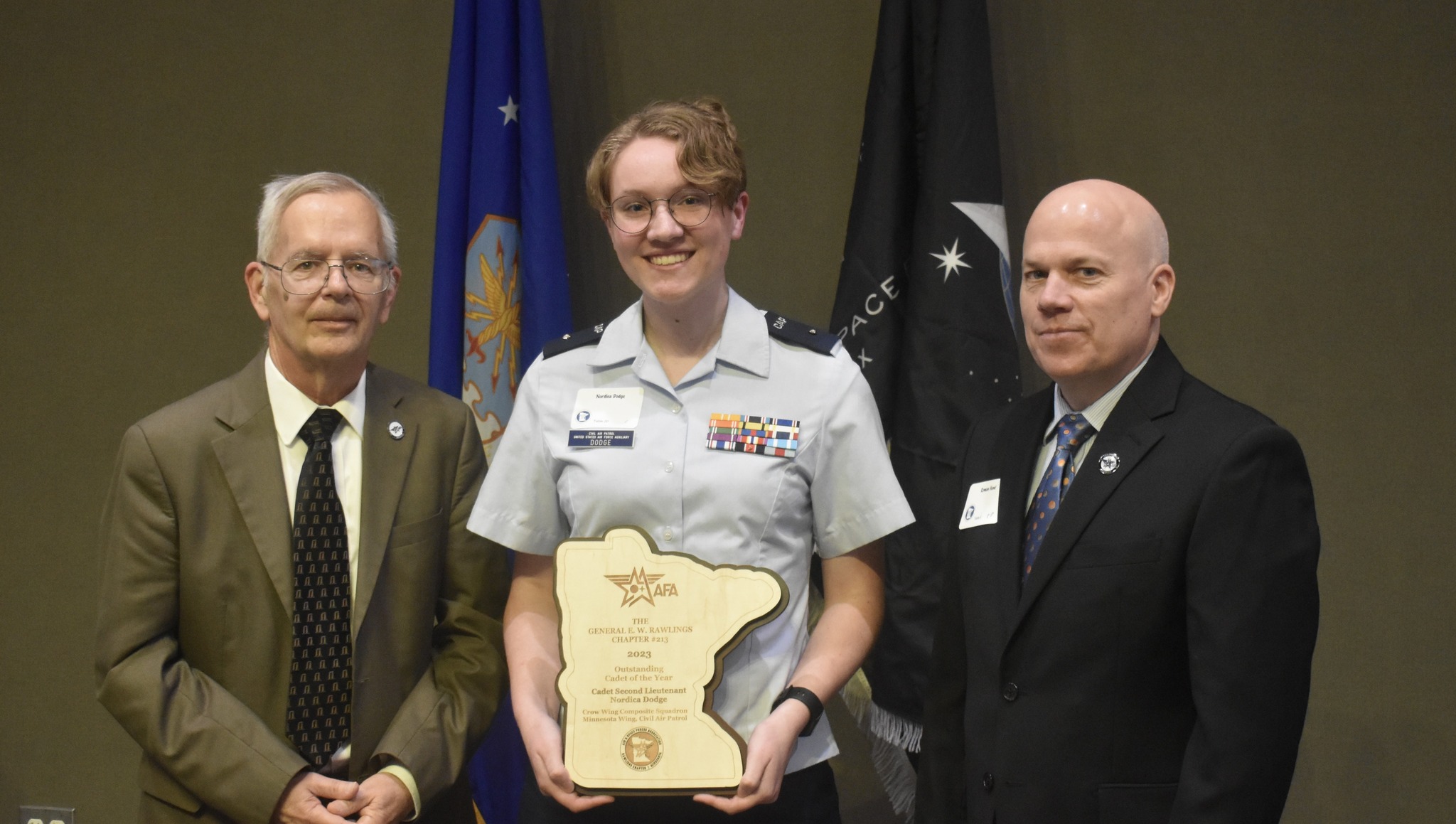 Civil Air Patrol cadet and Pierz student Nordica Dodge receives Outstanding Cadet of the Year - Vimarsana News