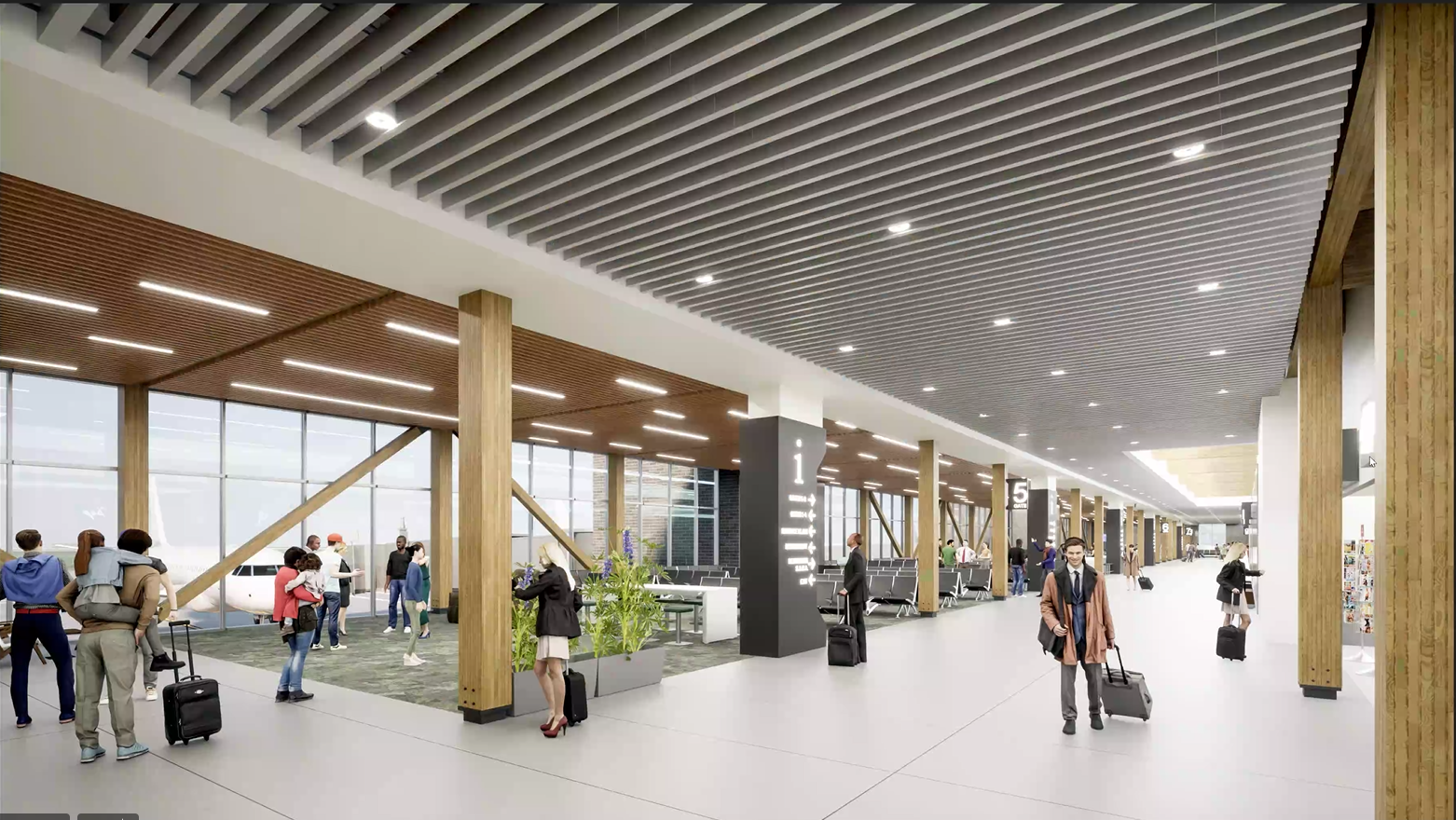Architects emphasize 'warmer' entry, increased efficiency in plans for Fargo airport expansion - Vimarsana News