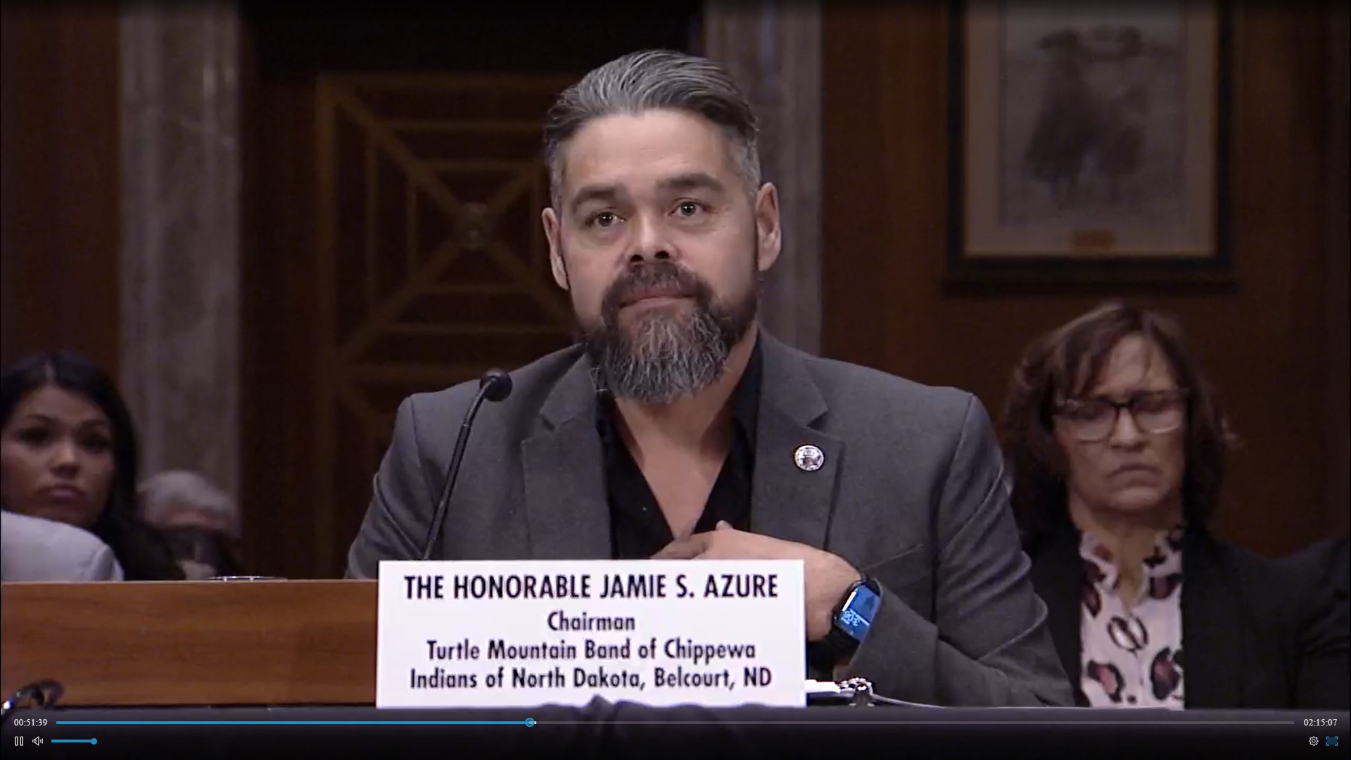 Turtle Mountain chairman to U.S. Senate: 'We are very close to losing a generation to an opioid' - Vimarsana News