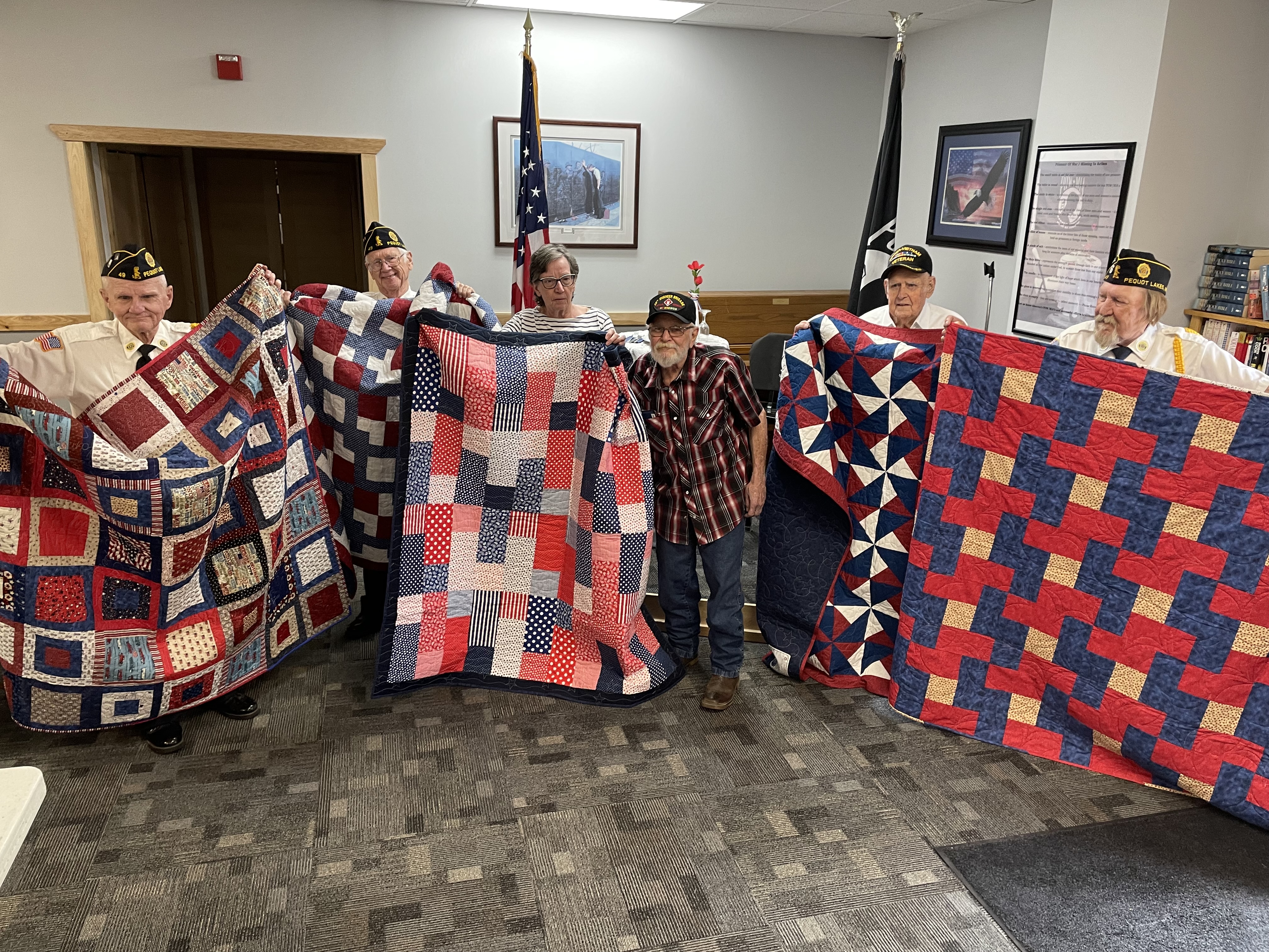 5 Pequot Lakes veterans receive Quilts of Honor - Vimarsana News