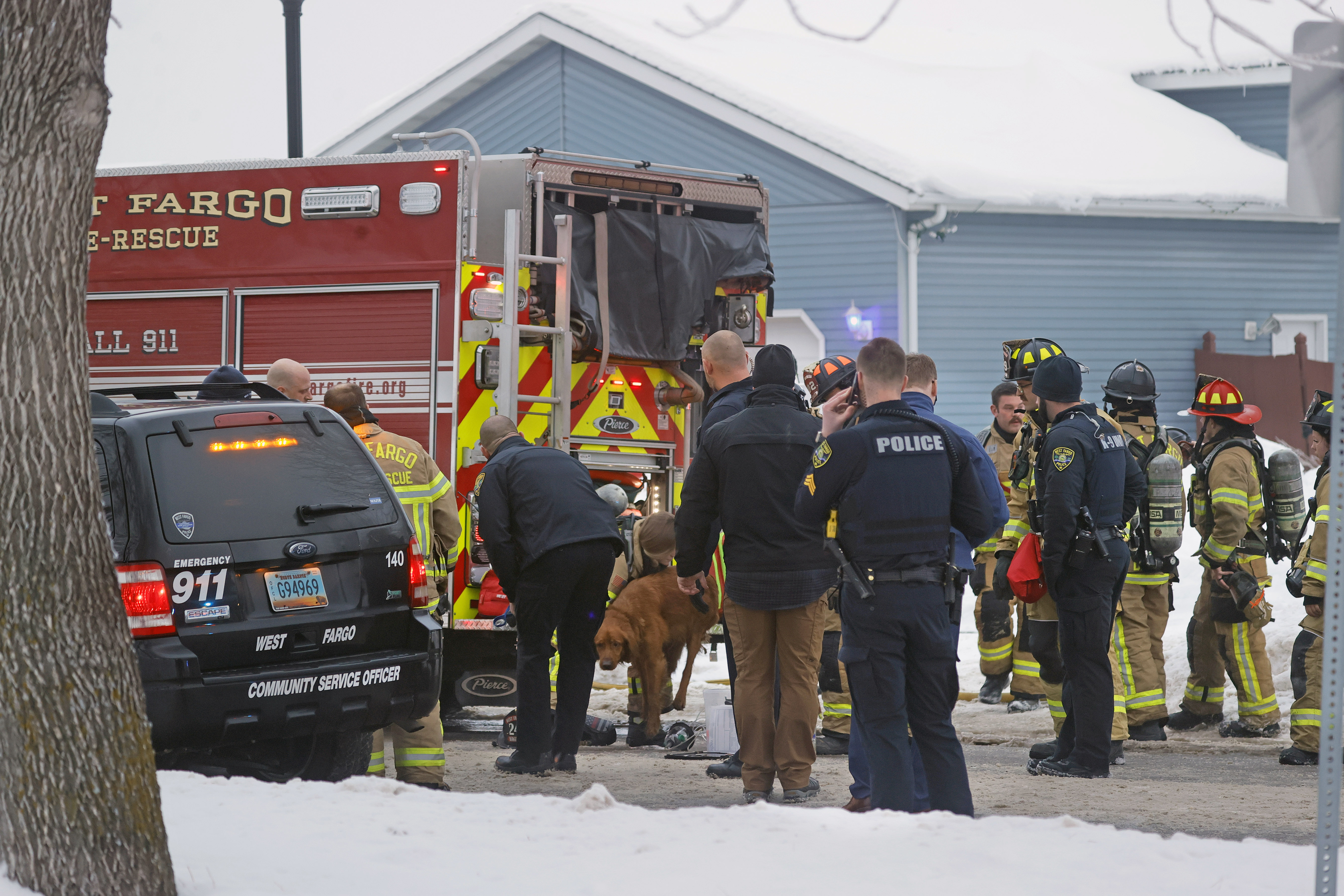 West Fargo man faces multiple charges for house fire with women, dogs inside - Vimarsana News