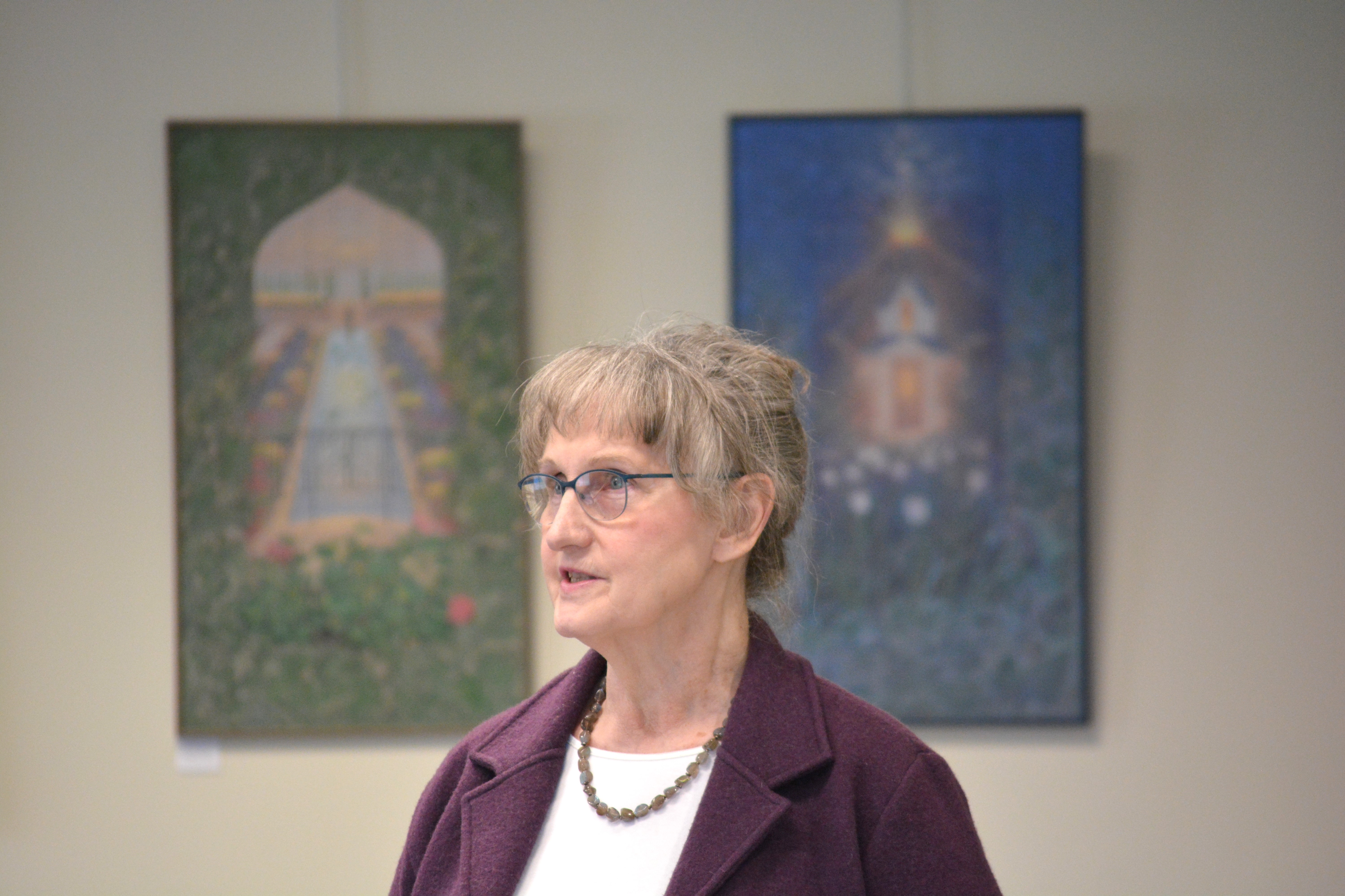 Renville artist Dona Larkin showcases garden paintings at Redwood Falls Public Library - Vimarsana News
