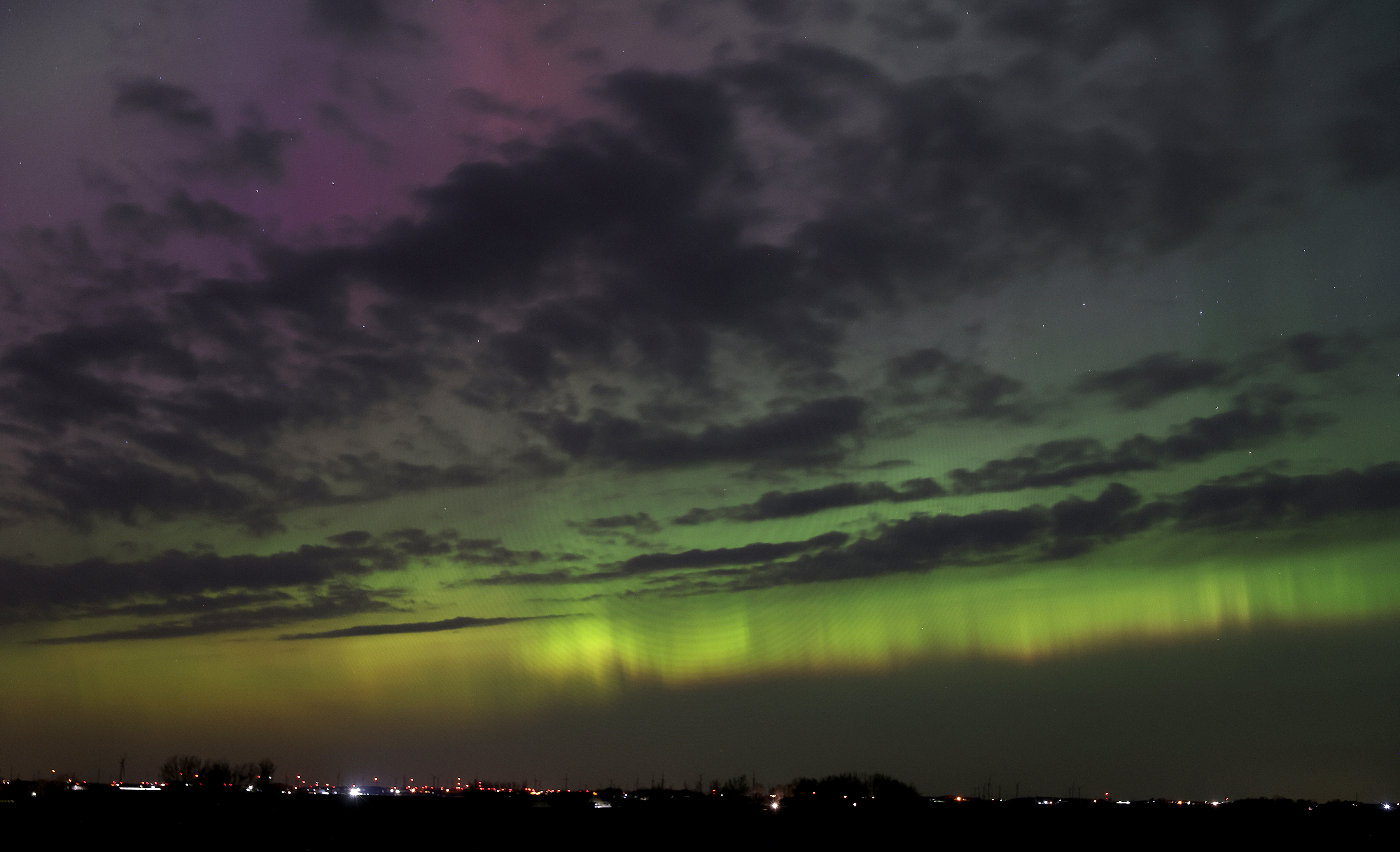 PHOTOS: A view of the Northern Lights from southern Minnesota - Vimarsana News