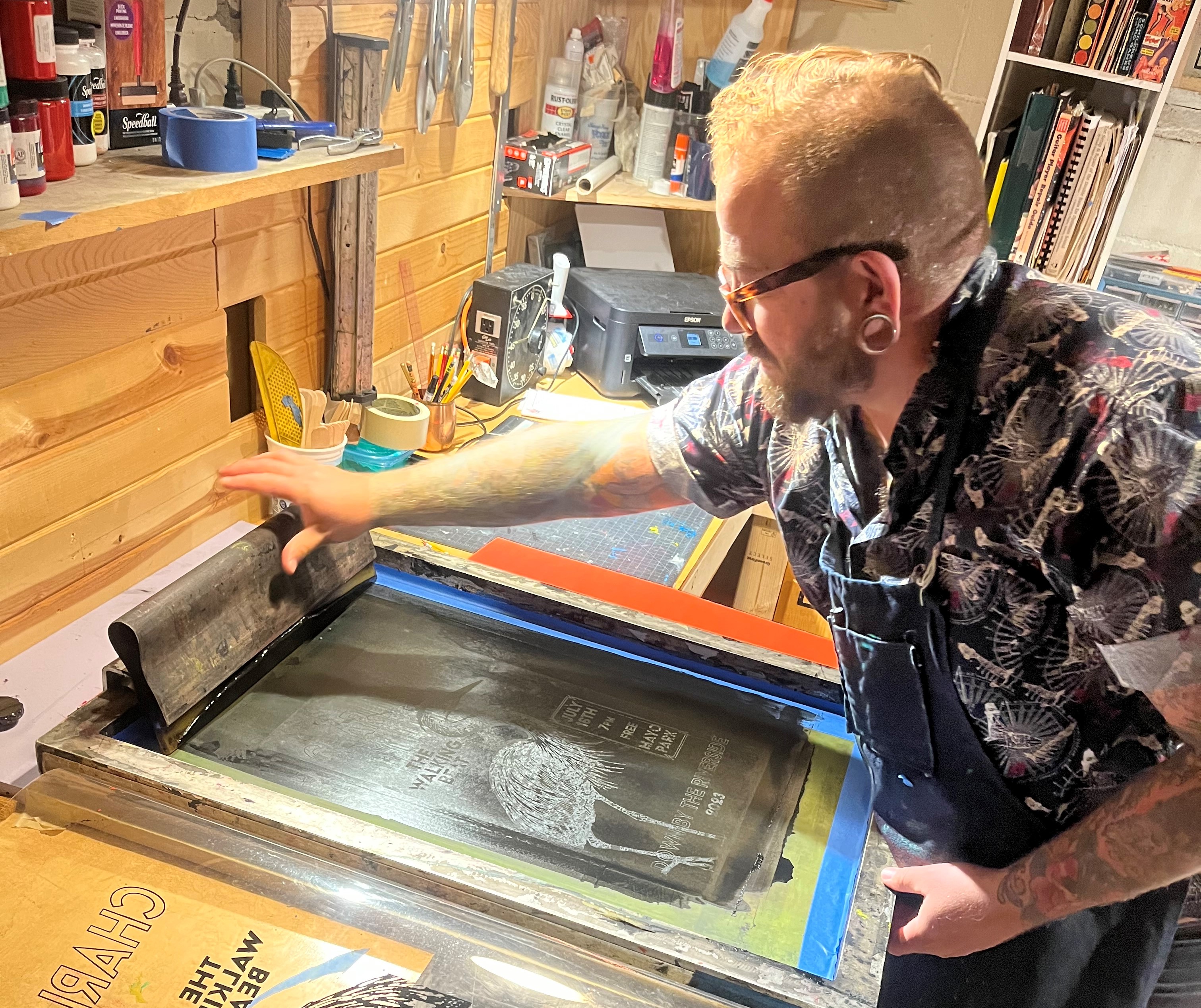 Reviving the art of screen-printed gig posters - Vimarsana News