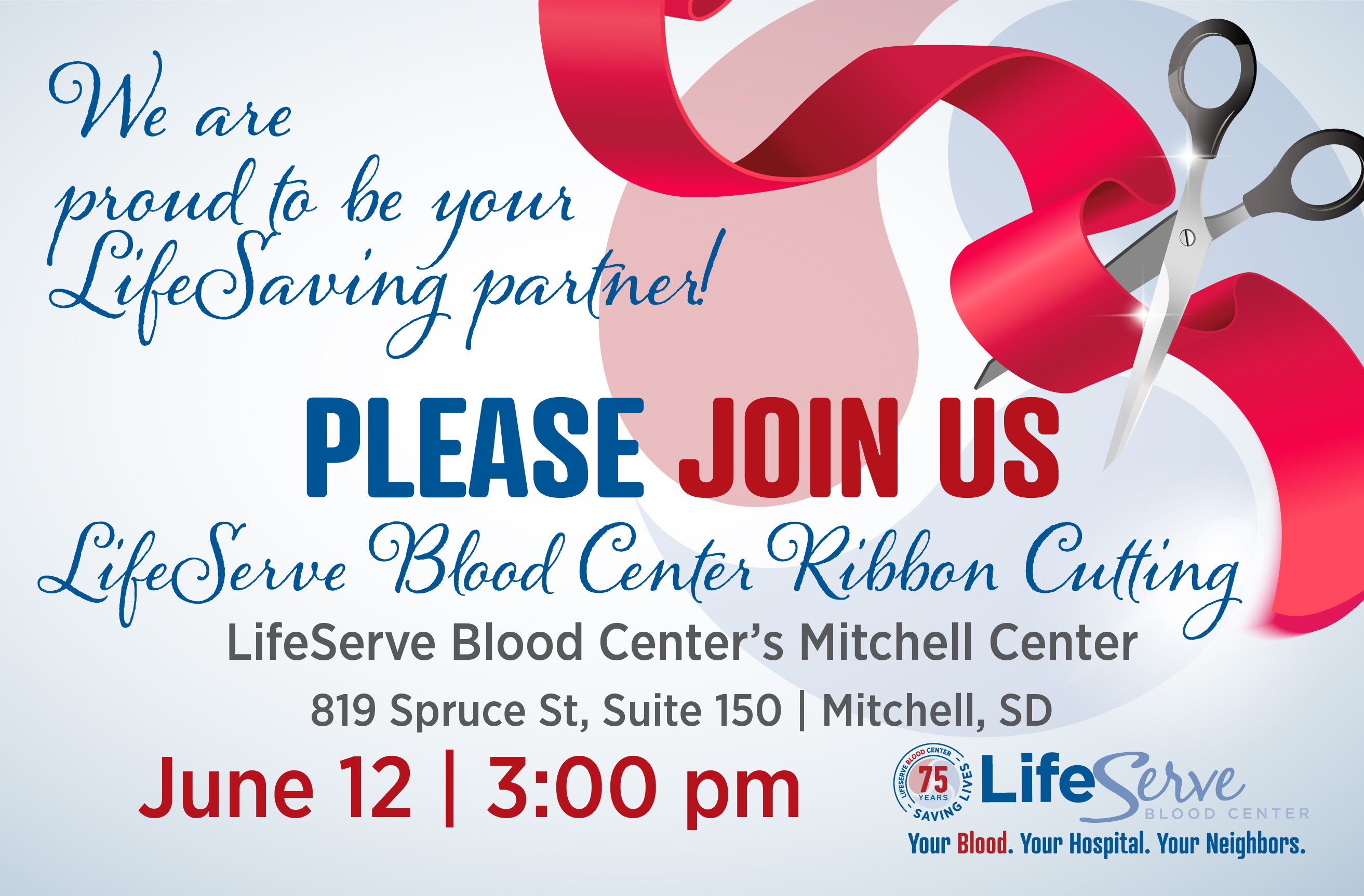 LifeServe to cut ribbon for new Mitchell donor center - Vimarsana News