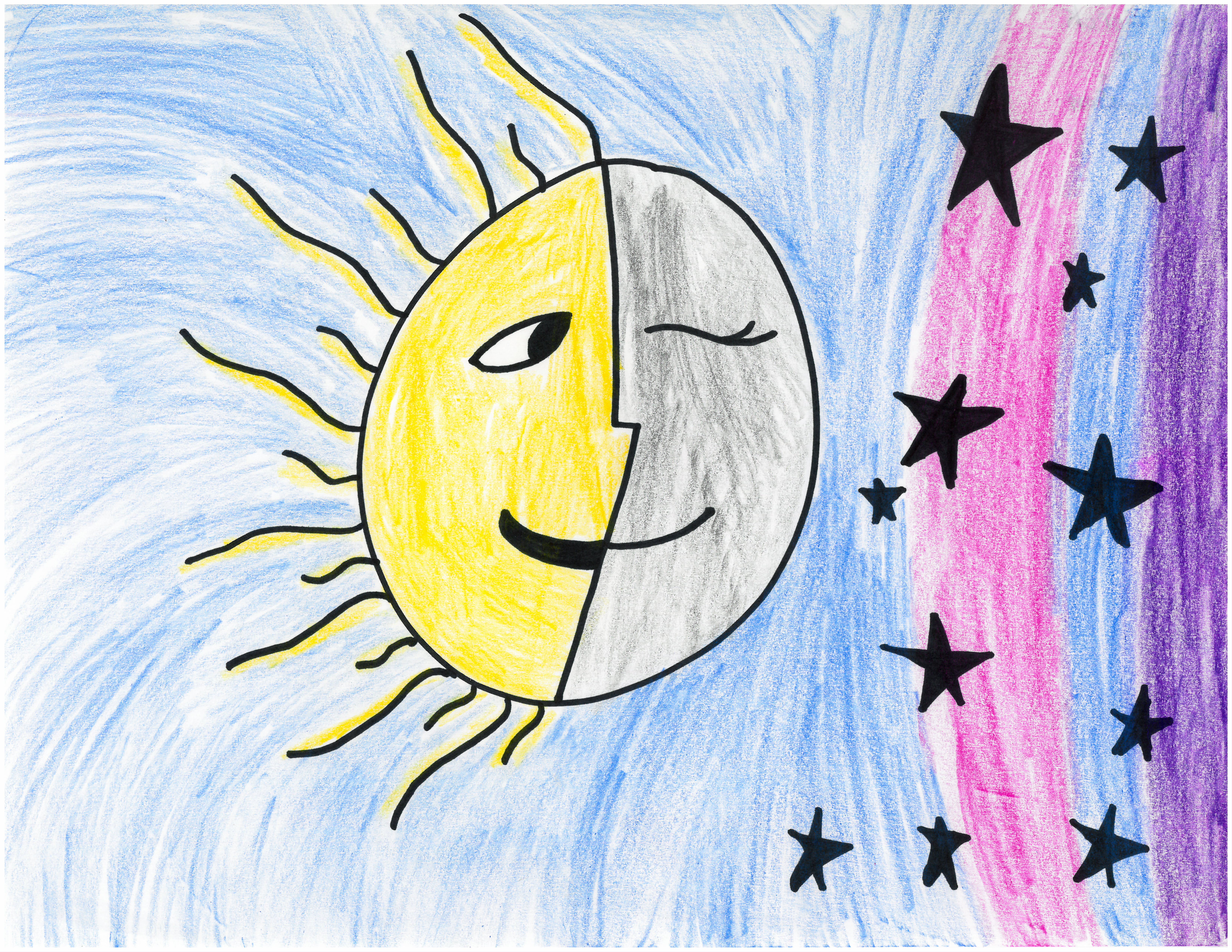 Weather Drawing: Day into night - Vimarsana News