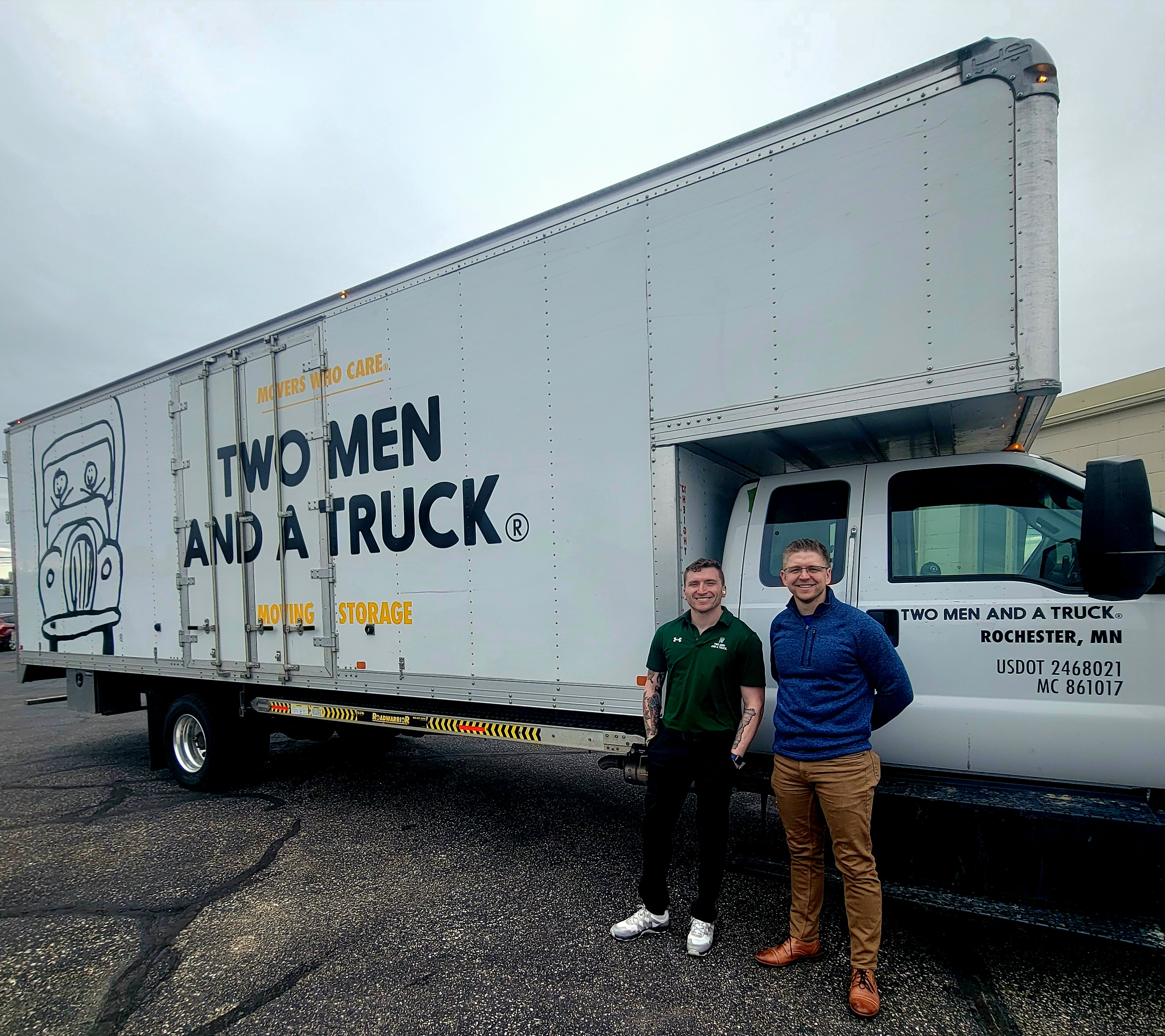 Two Men and A Truck moves on to a new home - Vimarsana News