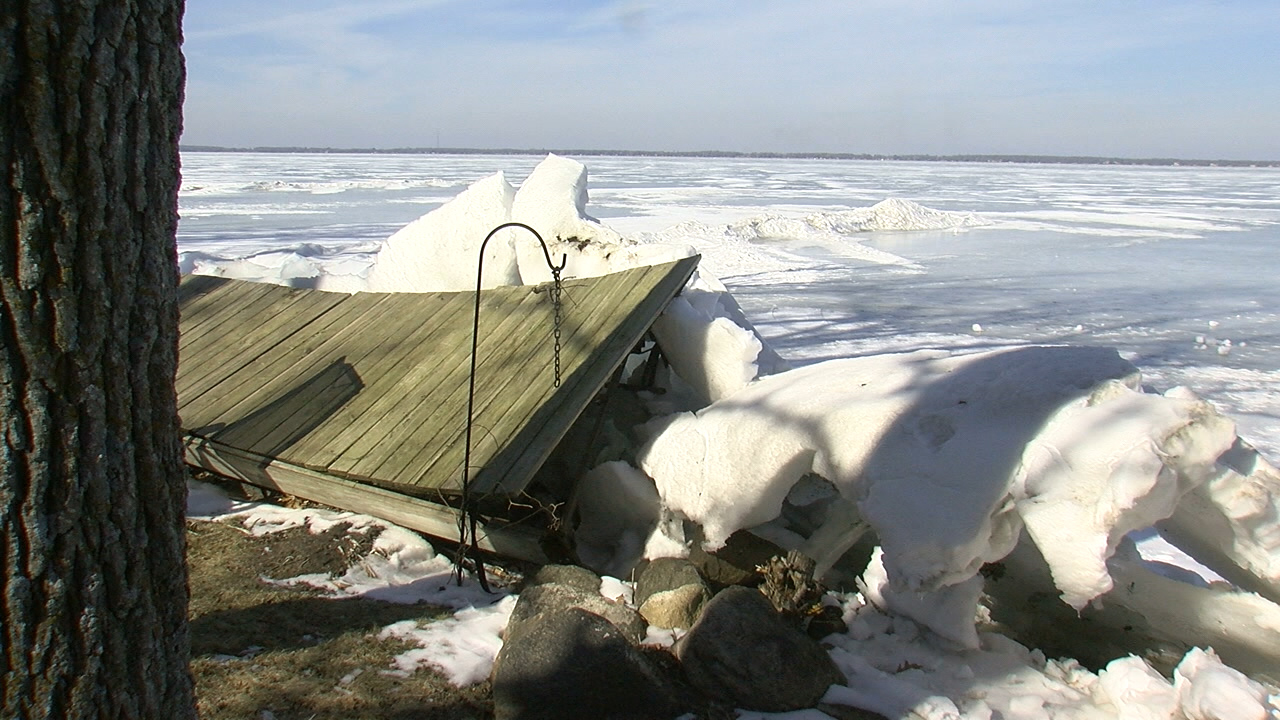 Mild winter weather likely the culprit for early, extreme frost-heaving conditions on Otter Tail Lake - Vimarsana News