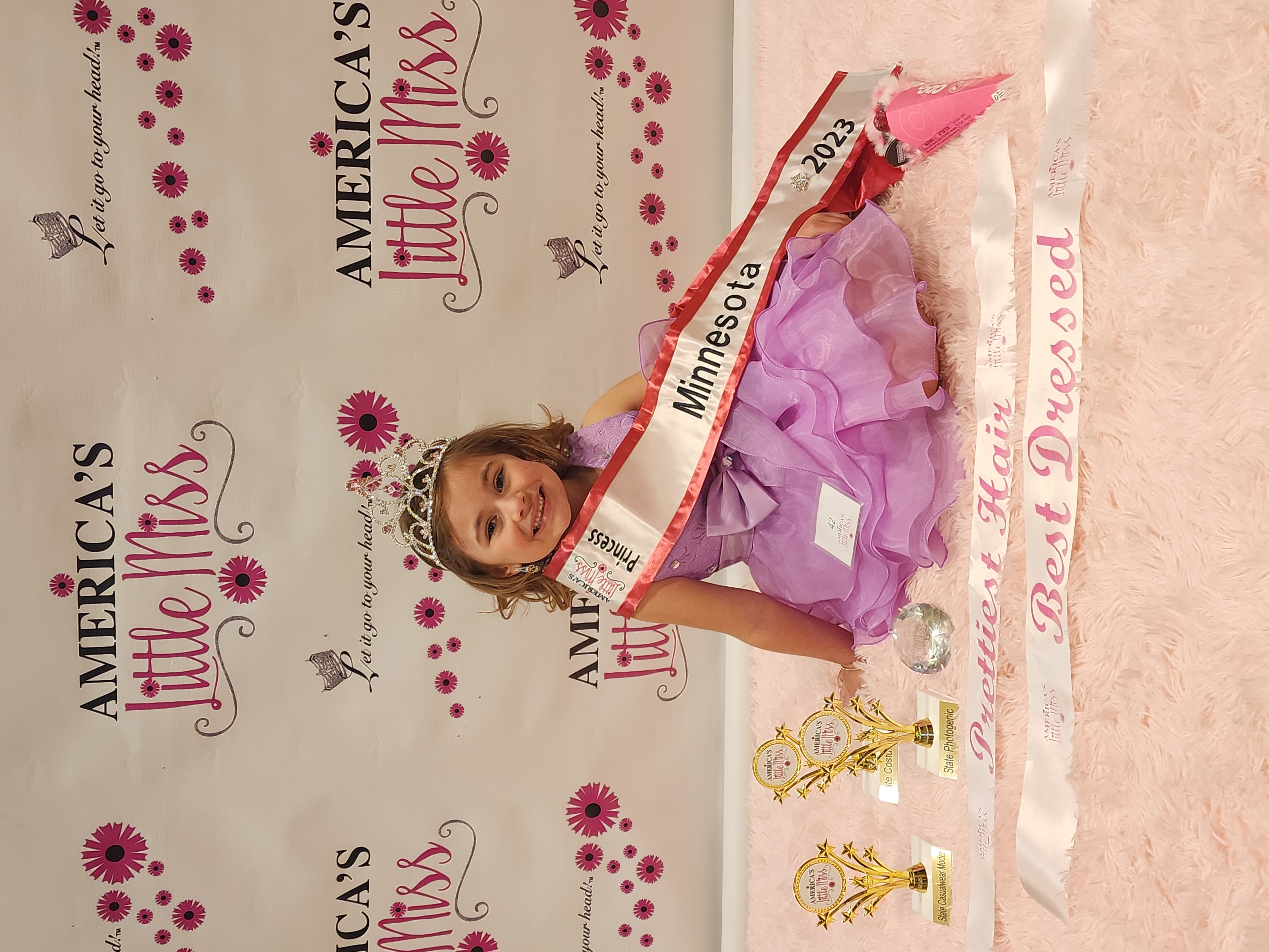 Bemidji's Ariana Wright named America's Little Miss Minnesota Princess - Vimarsana News