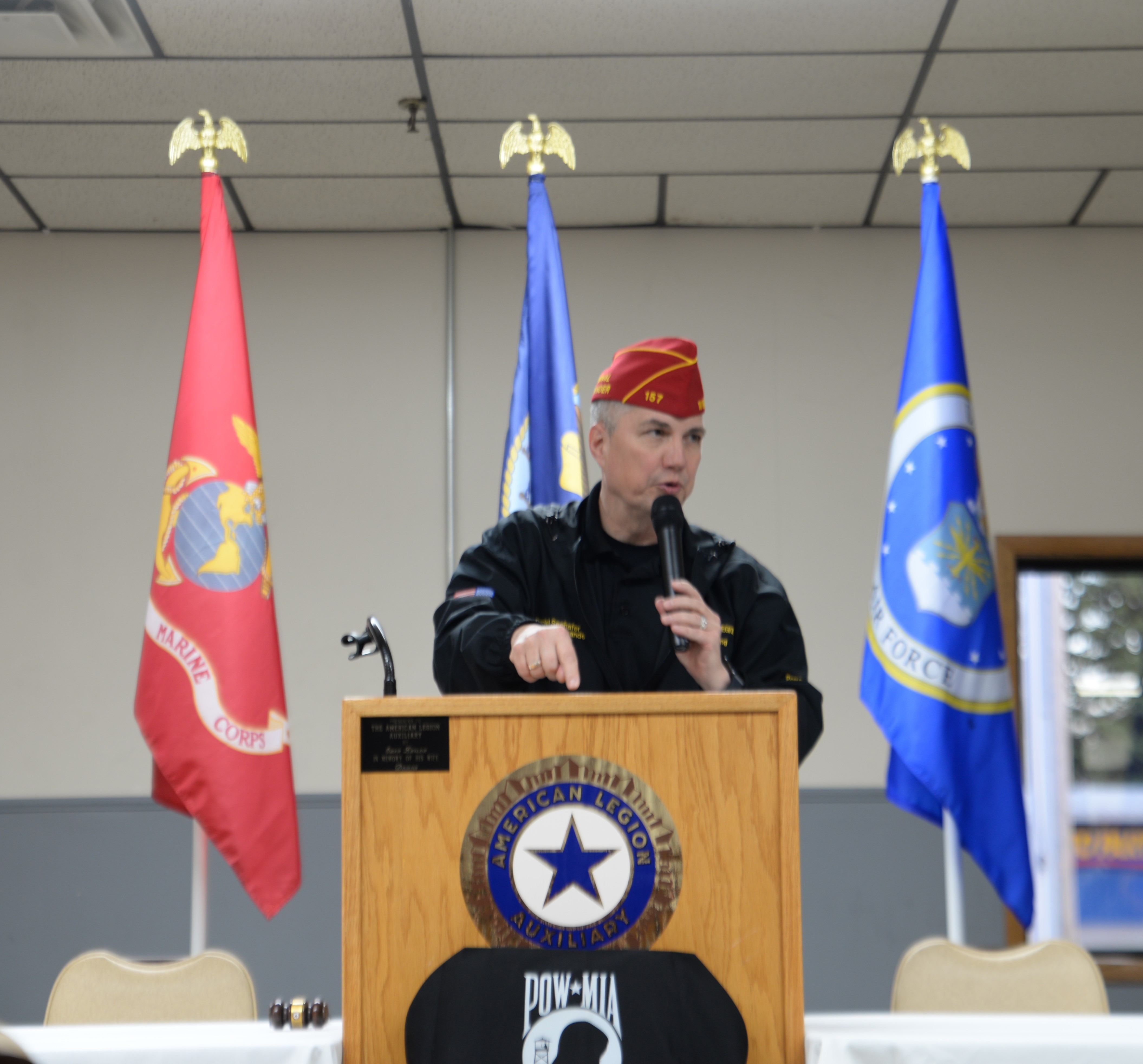 American Legion national commander visits Willmar to speak on suicide prevention - Vimarsana News