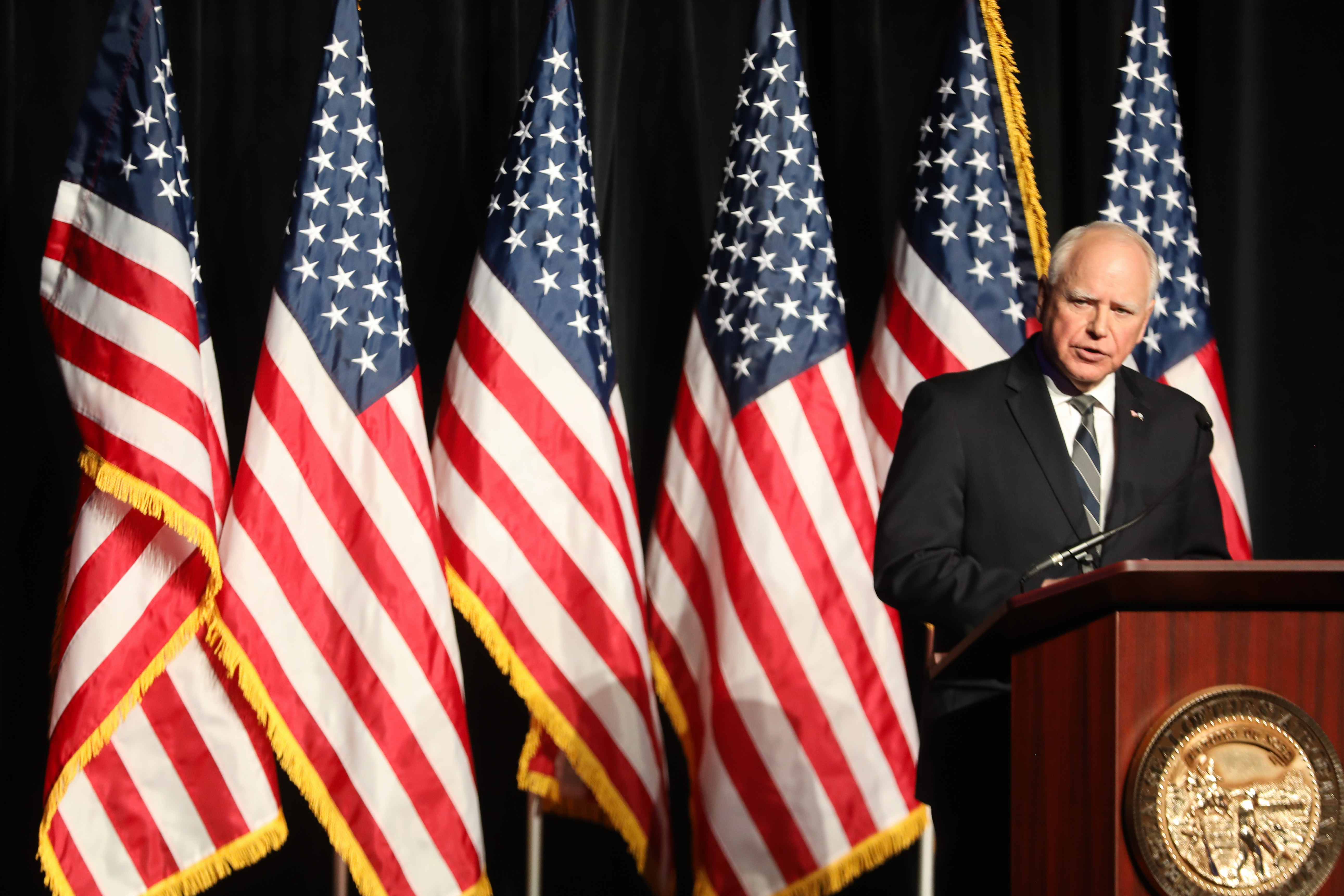 Walz highlights historic school funding in State of the State address - Vimarsana News