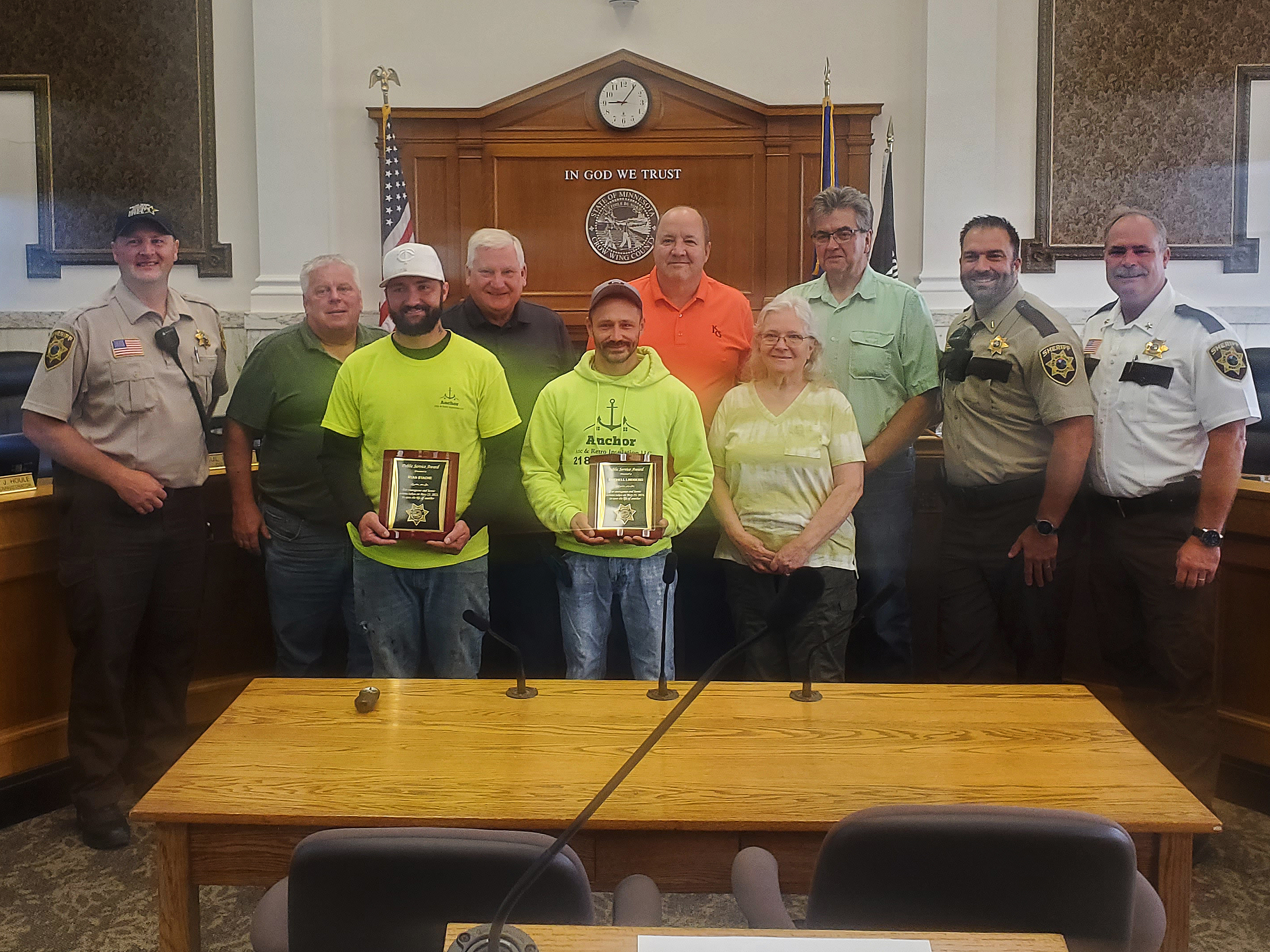 Good Samaritans receive lifesaving award from Crow Wing County - Vimarsana News