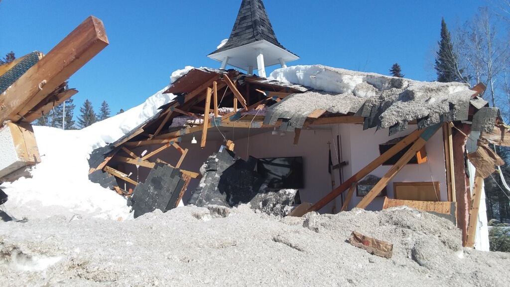 Douglas County church displaced by roof collapse - Vimarsana News