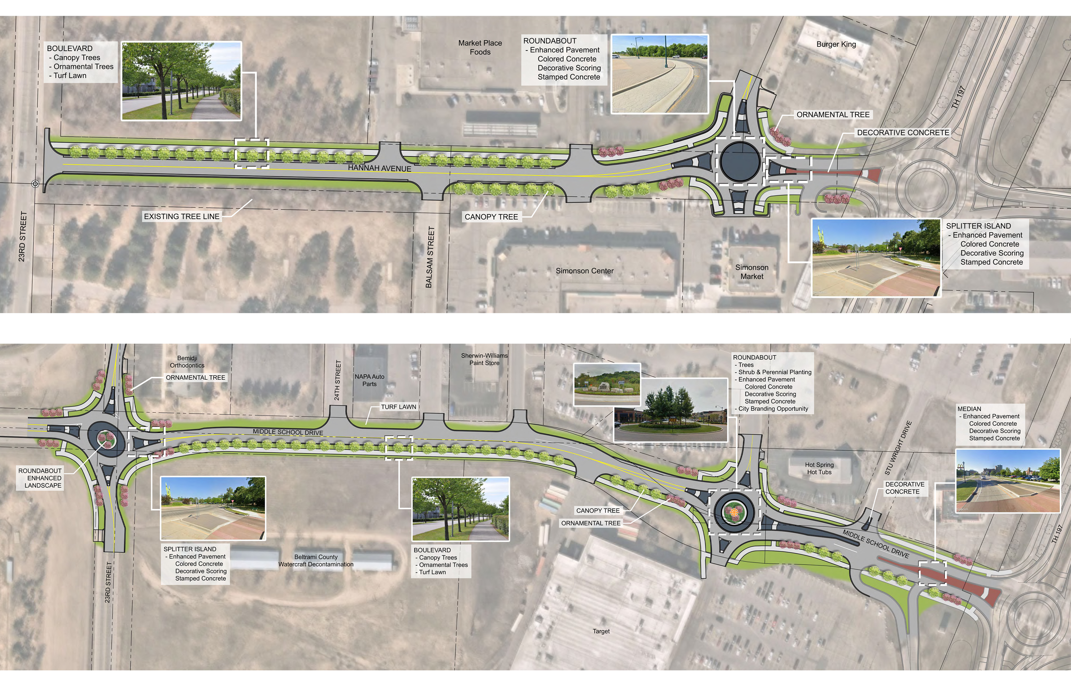 Landscaping plan for Highway 197 heard by Bemidji City Council - Vimarsana News