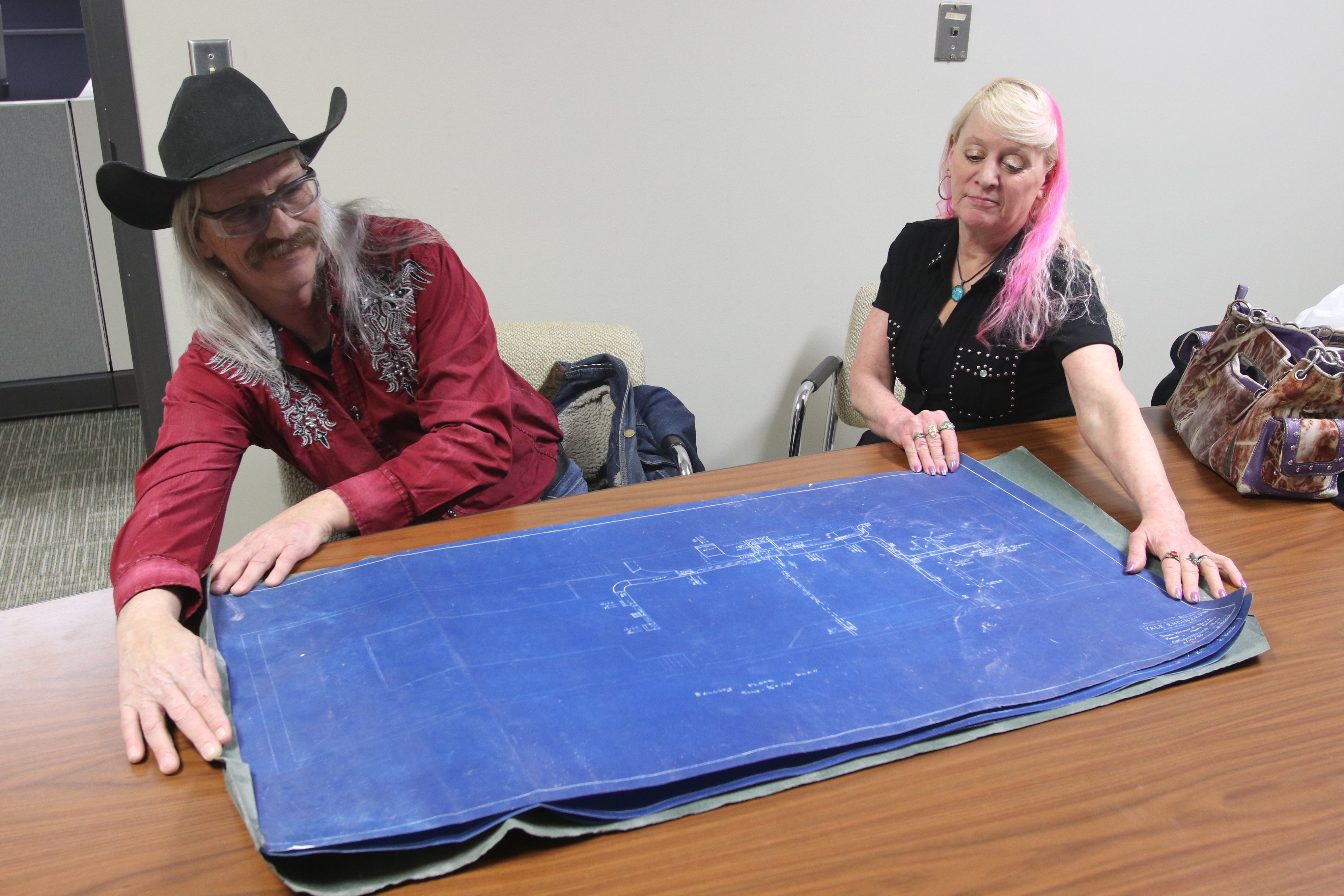 Couple seeks home for blueprints found in walls of downtown Fargo's Black Building - Vimarsana News