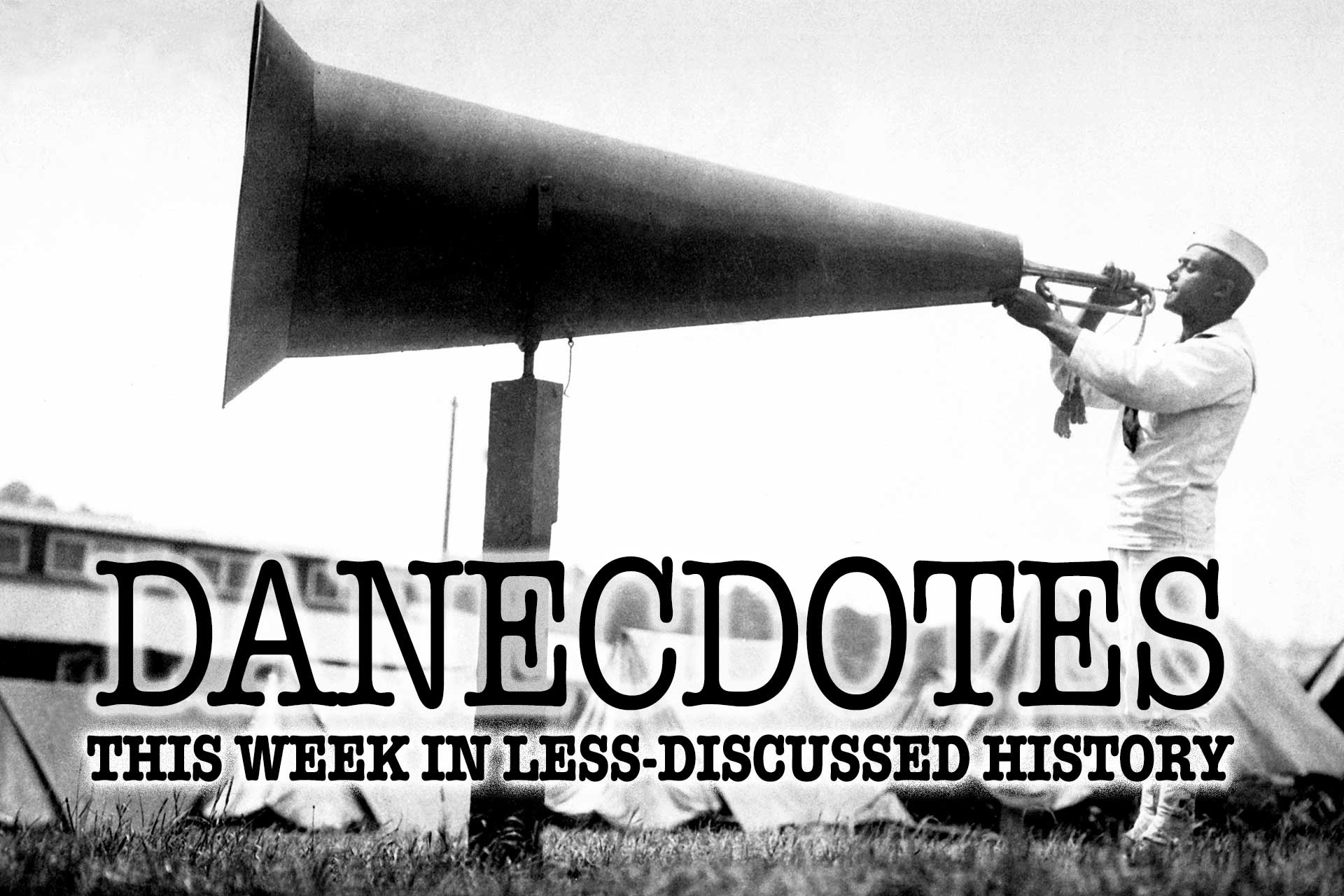 Danecdotes: This week in less-discussed history, Vol. VIII - Vimarsana News