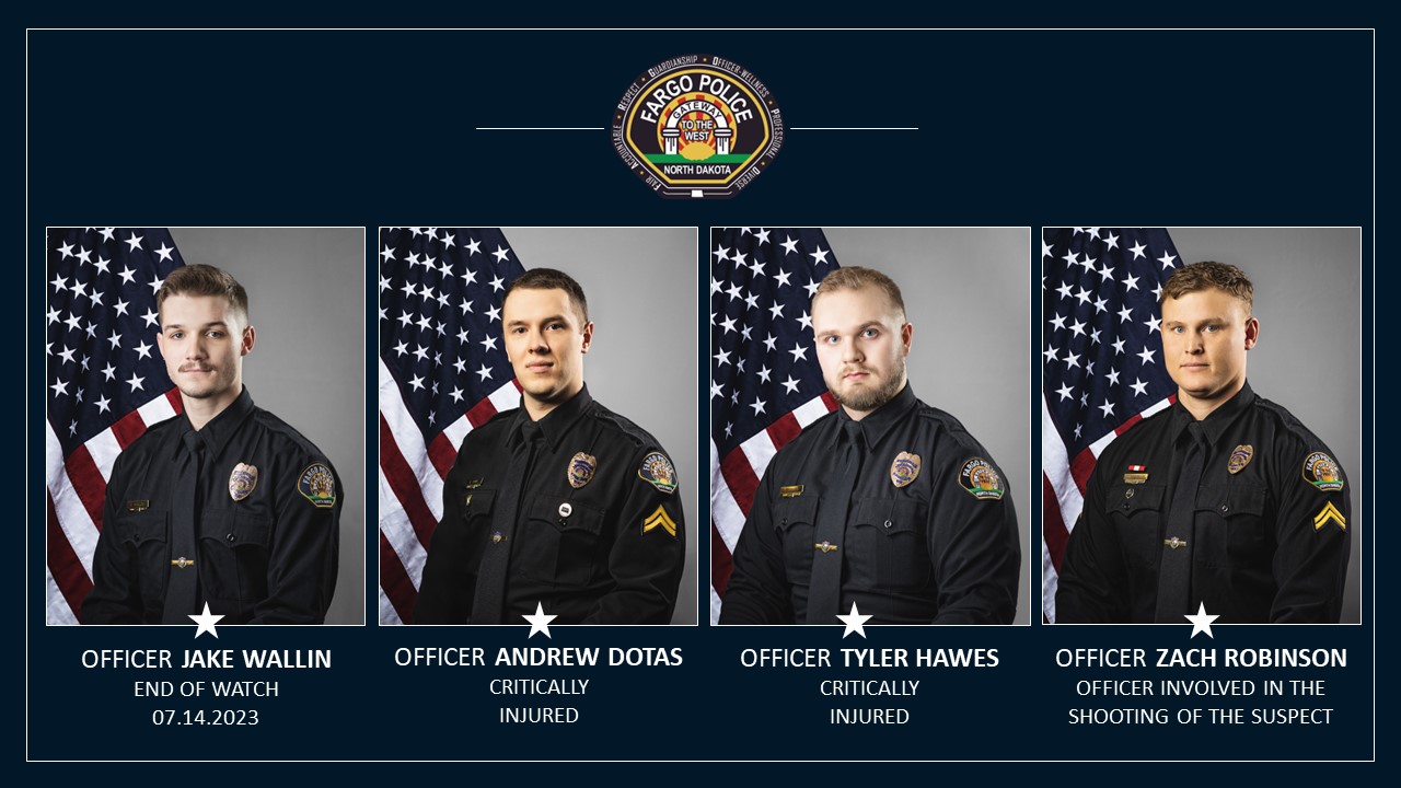 Fargo police name officers, suspect involved in deadly shootout - Vimarsana News