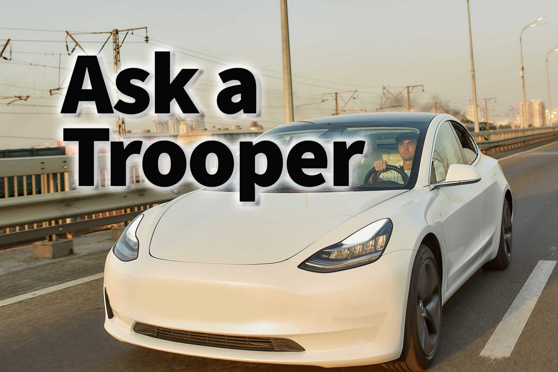 Ask A Trooper: Why do I often see electric vehicles without a front license plate? - Vimarsana News