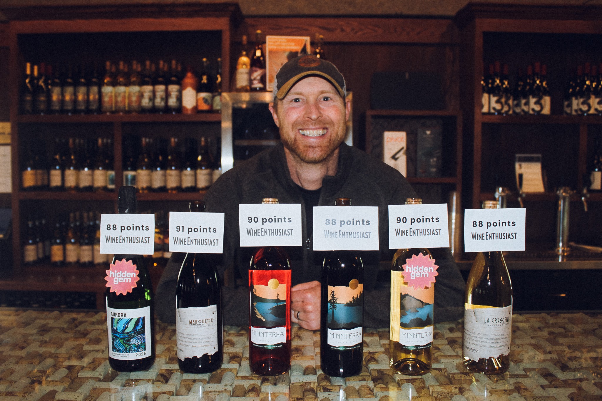 Carlos Creek Winery earns high scores from Wine Enthusiast Magazine