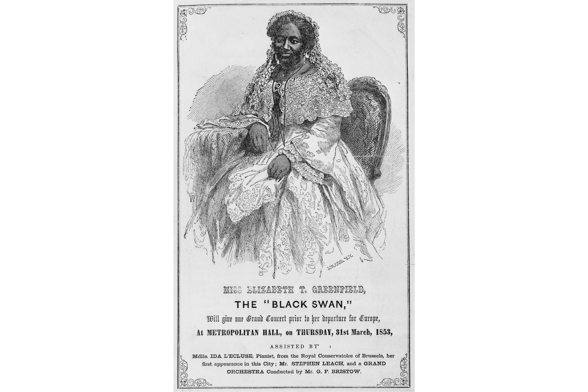 When 'The Black Swan' visited Rochester, 1863 - Vimarsana News