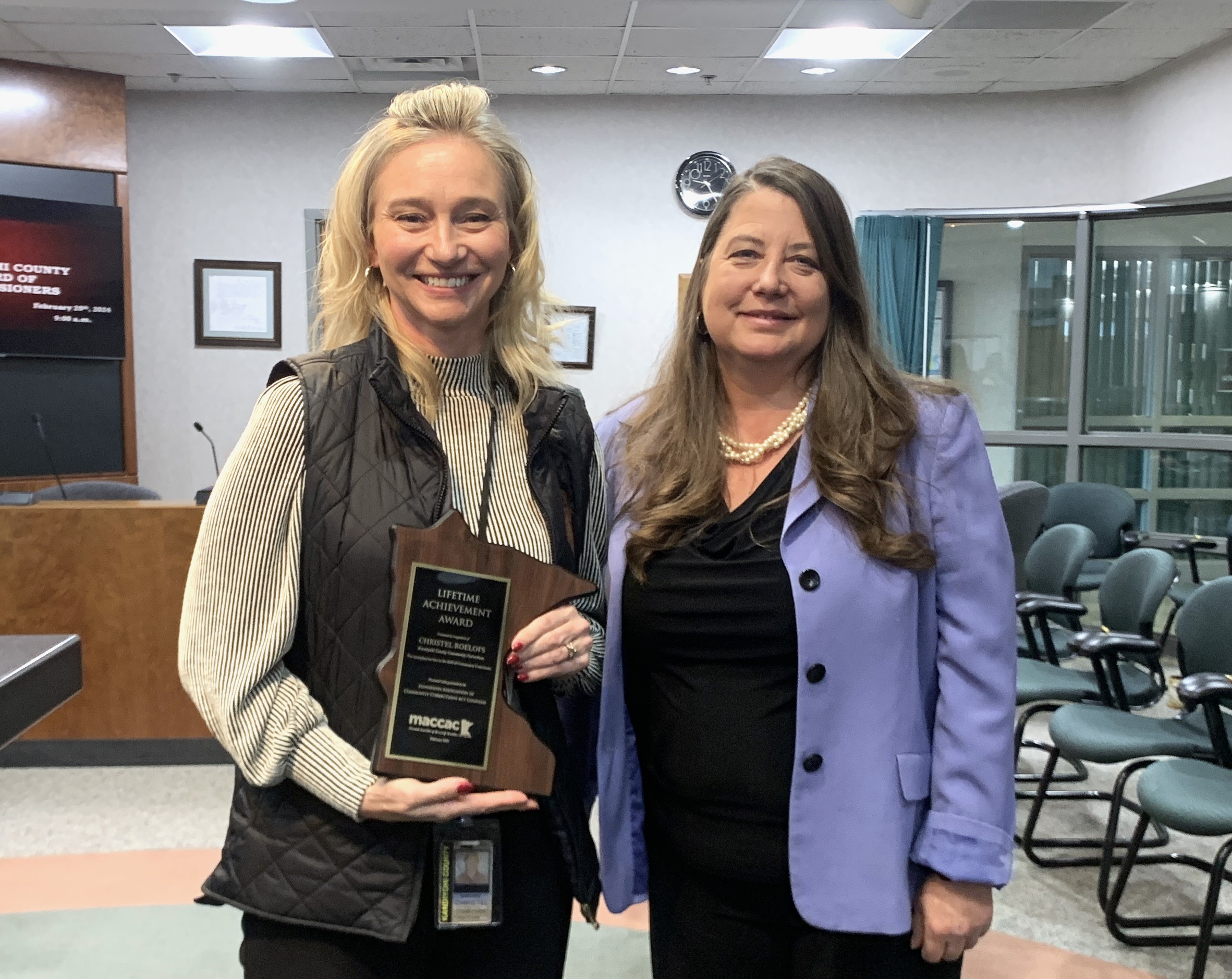 Kandiyohi County's Christel Roelofs recognized for dedicated community corrections work - Vimarsana News