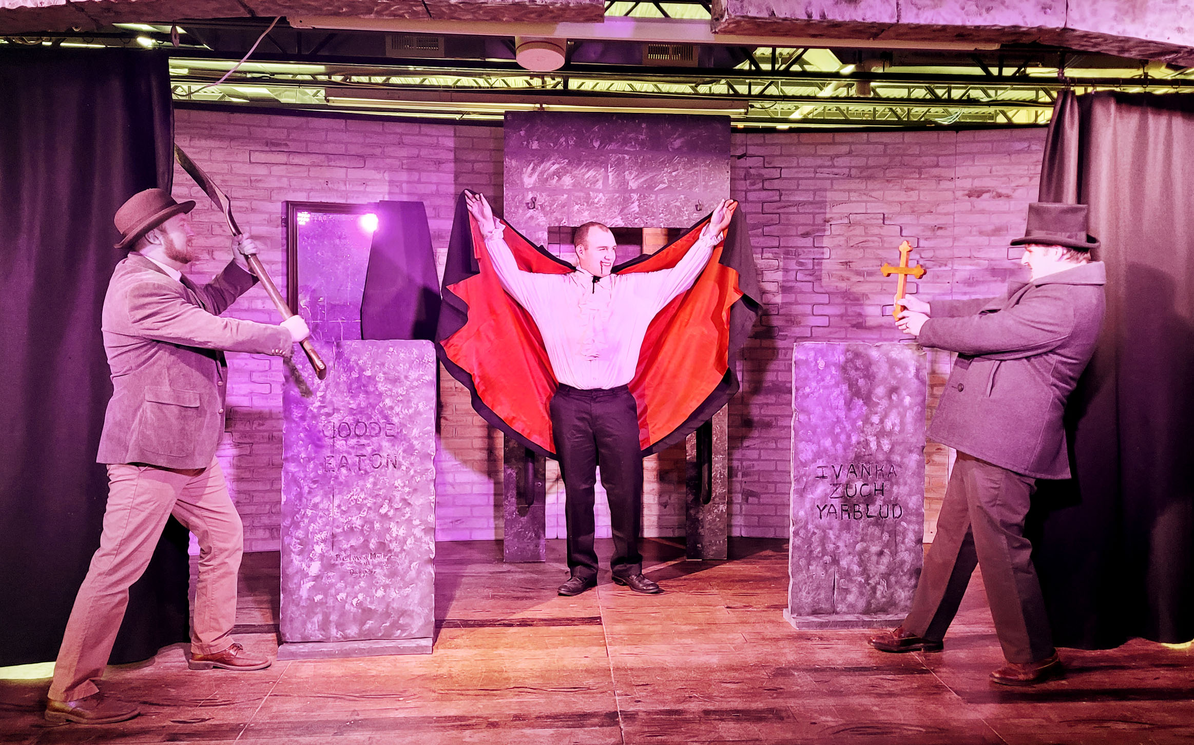 Dracula comedy takes the stage for Lakes Area Theatre's Fire Pit Productions - Vimarsana News