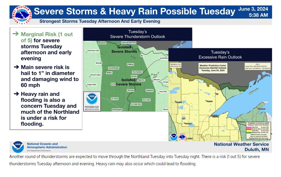 Storm drops more than 2 inches of rain in Brainerd area - Vimarsana News