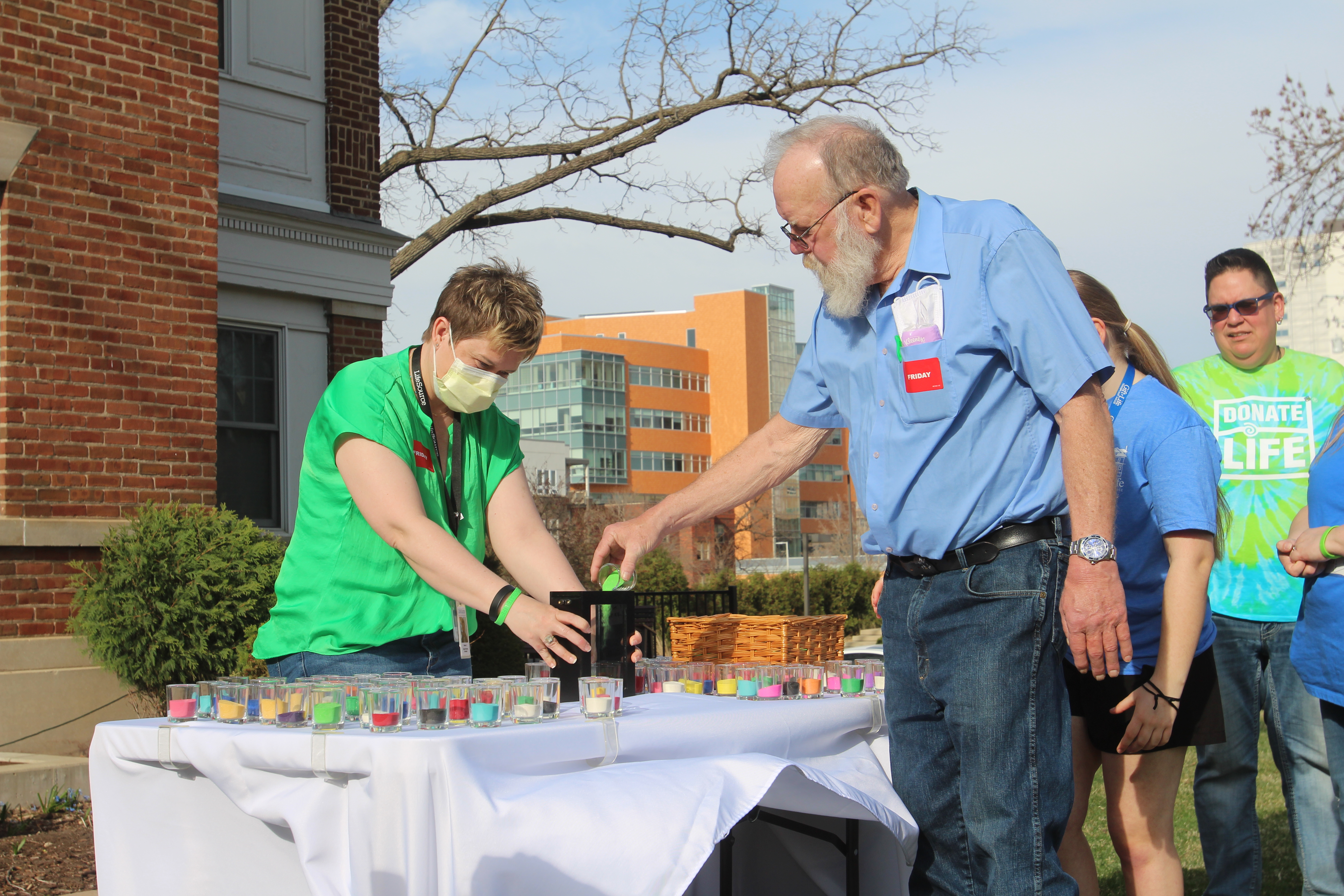 Downtown walk, sand ceremony honors Rochester area organ, eye and tissue donors - Vimarsana News