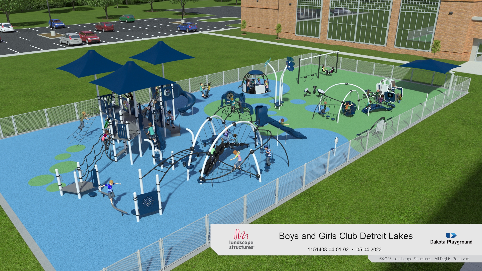 New $730,000 public playground being built in Detroit Lakes - Vimarsana News