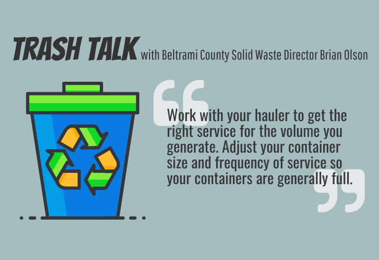 TRASH TALK: How Commercial Solid Waste works in Beltrami County - Vimarsana News