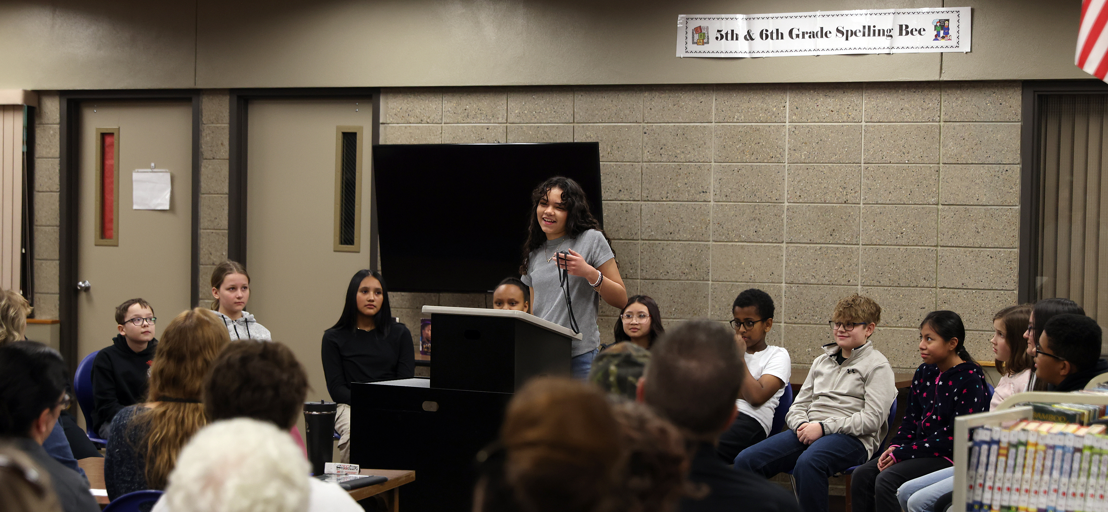 Annika Kinser takes first place in Worthington Middle School spelling bee - Vimarsana News