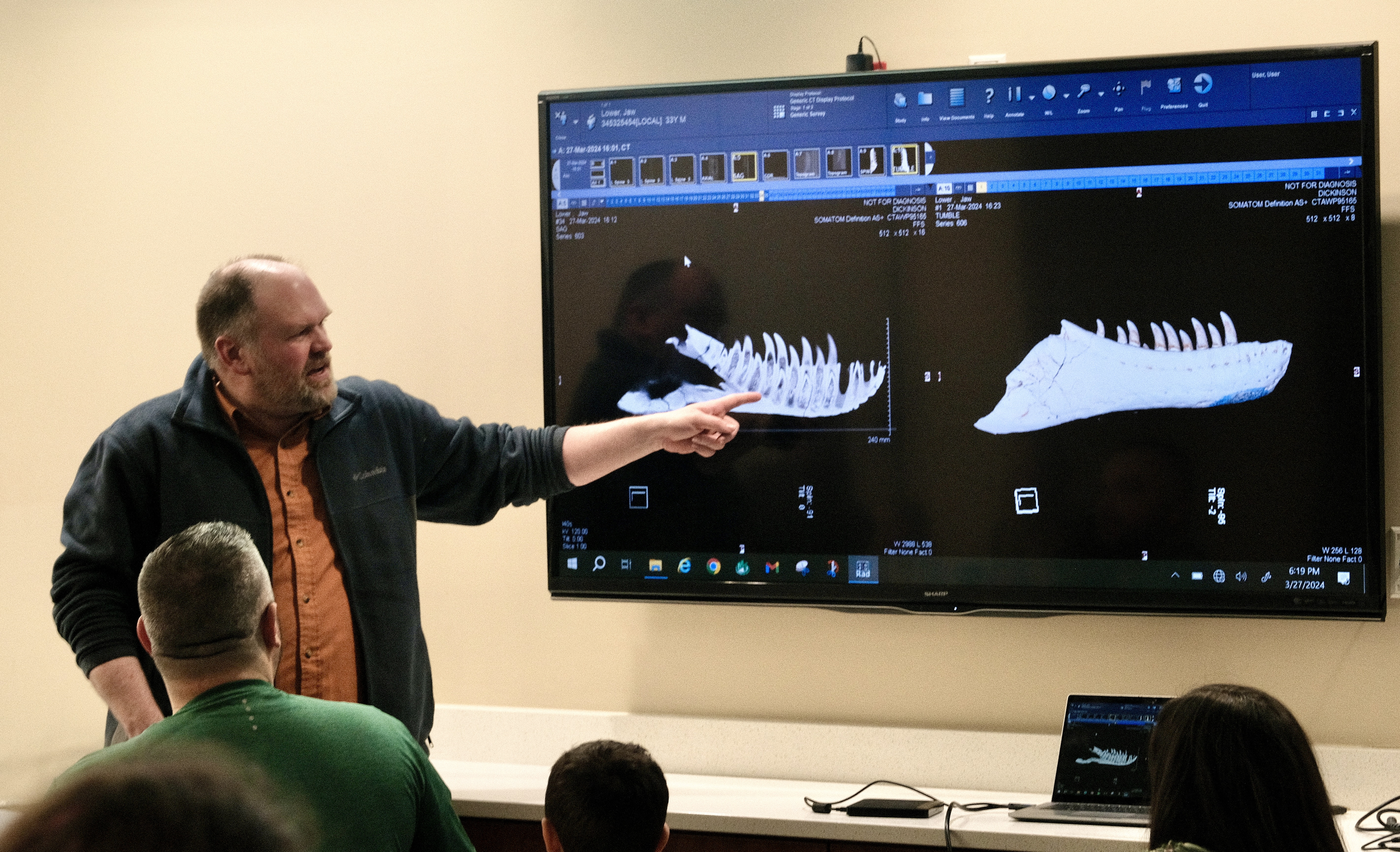 Dickinson Museum teams up with hospital to pioneer dinosaur CT scans - Vimarsana News