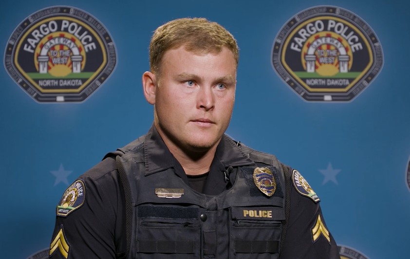 Fargo police officer who stopped July 14 shooter tells his story - Vimarsana News