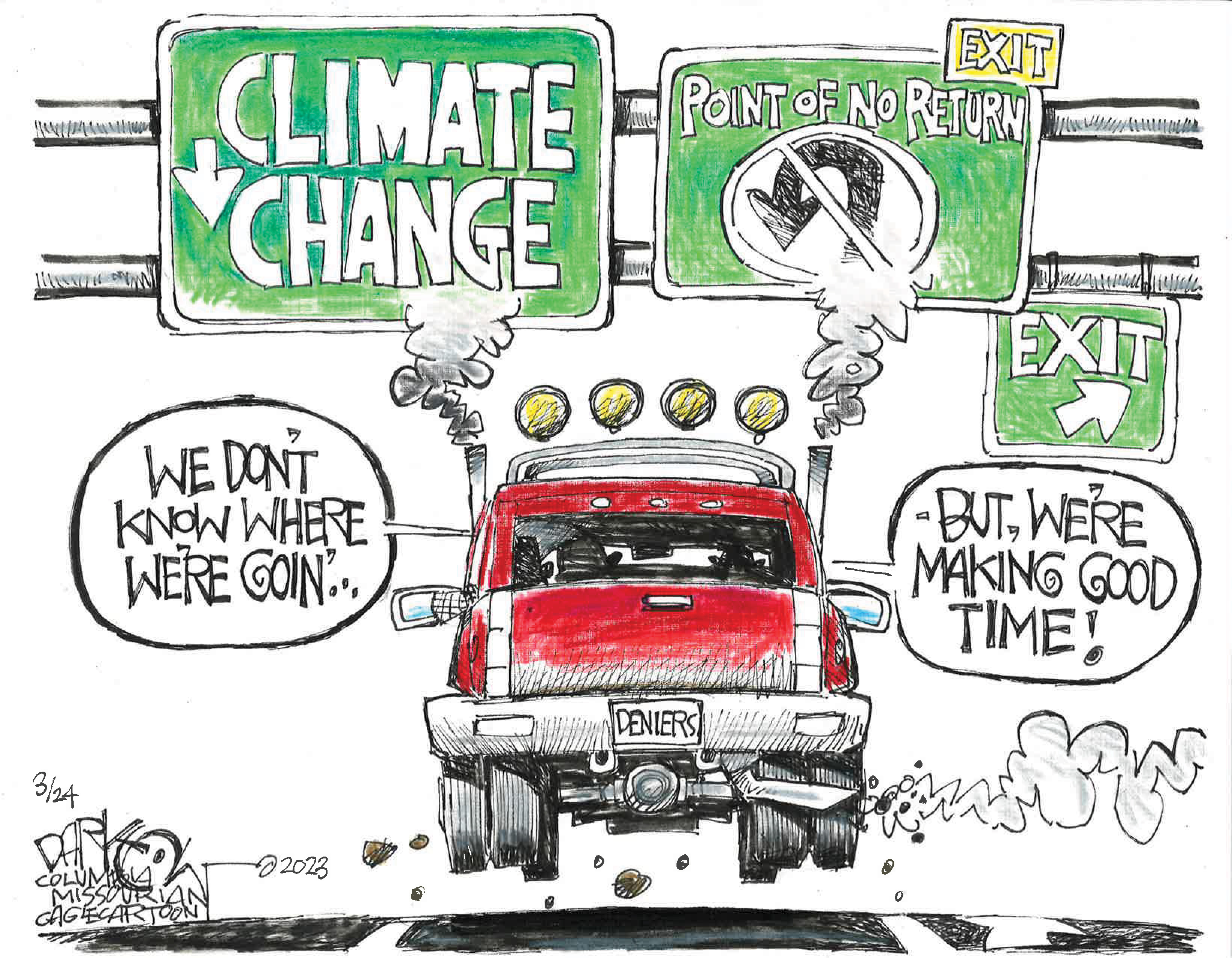 Bonus editorial cartoon for March 28, 2023 - Vimarsana News