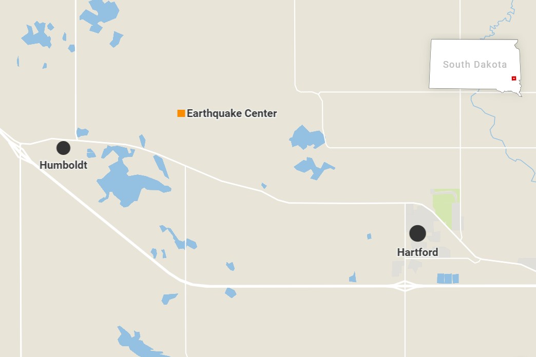 Earthquake recorded in eastern South Dakota on Thursday morning - Vimarsana News