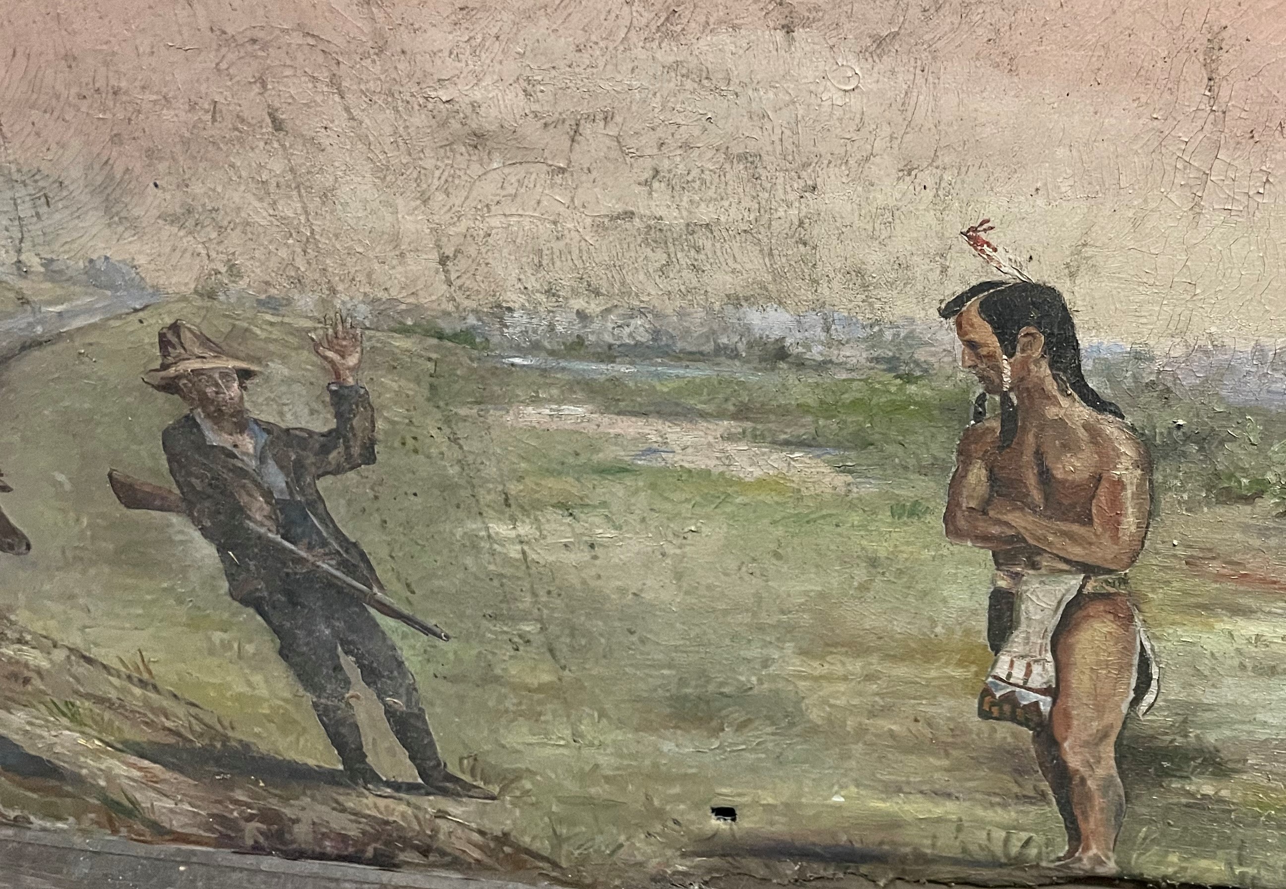 Found in a crawl space, 90-year-old painting by Moorhead artist looks for new life with HCSCC help - Vimarsana News