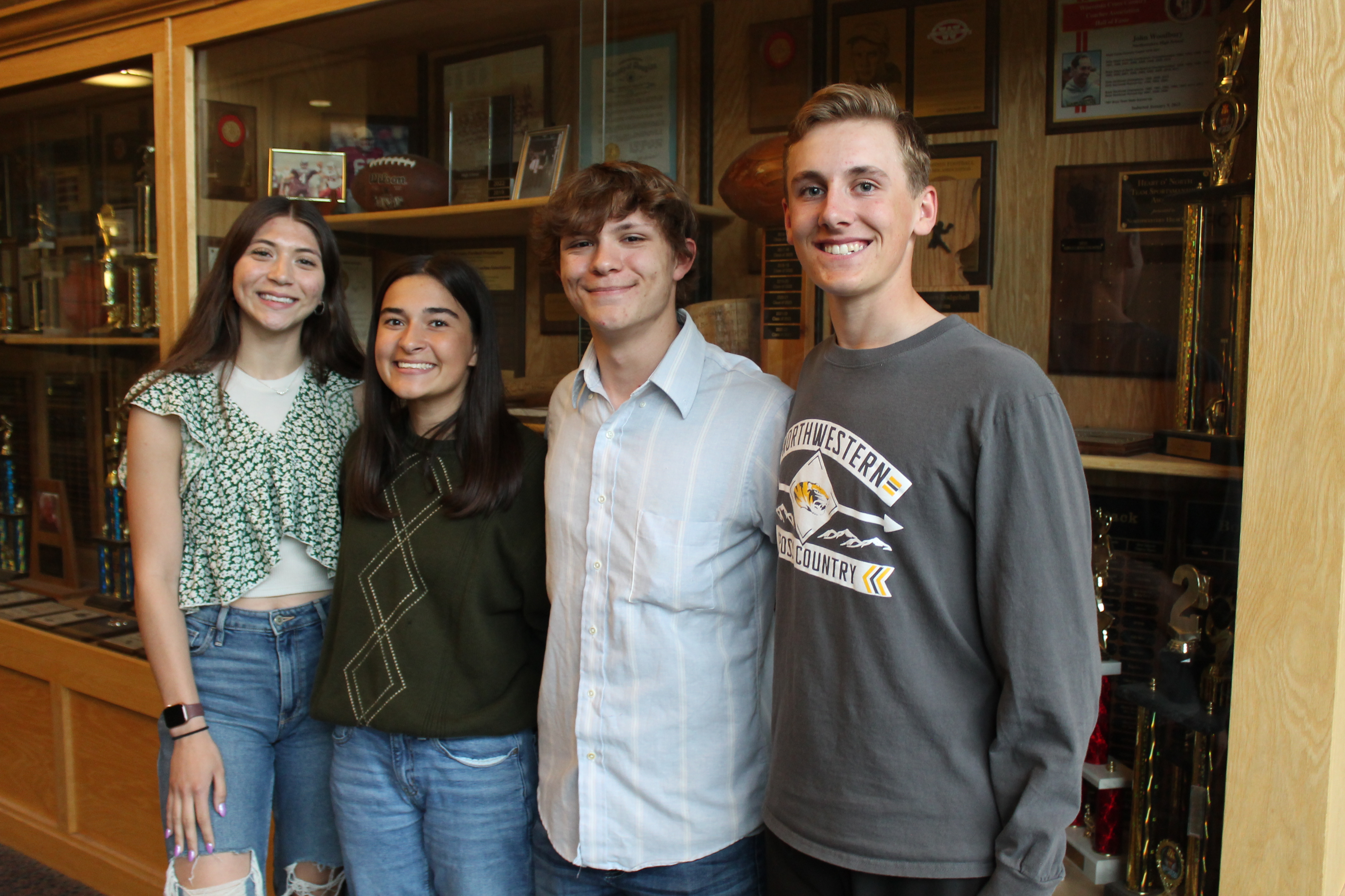 Northwestern High School seniors reflect on their time as Tigers. - Vimarsana News