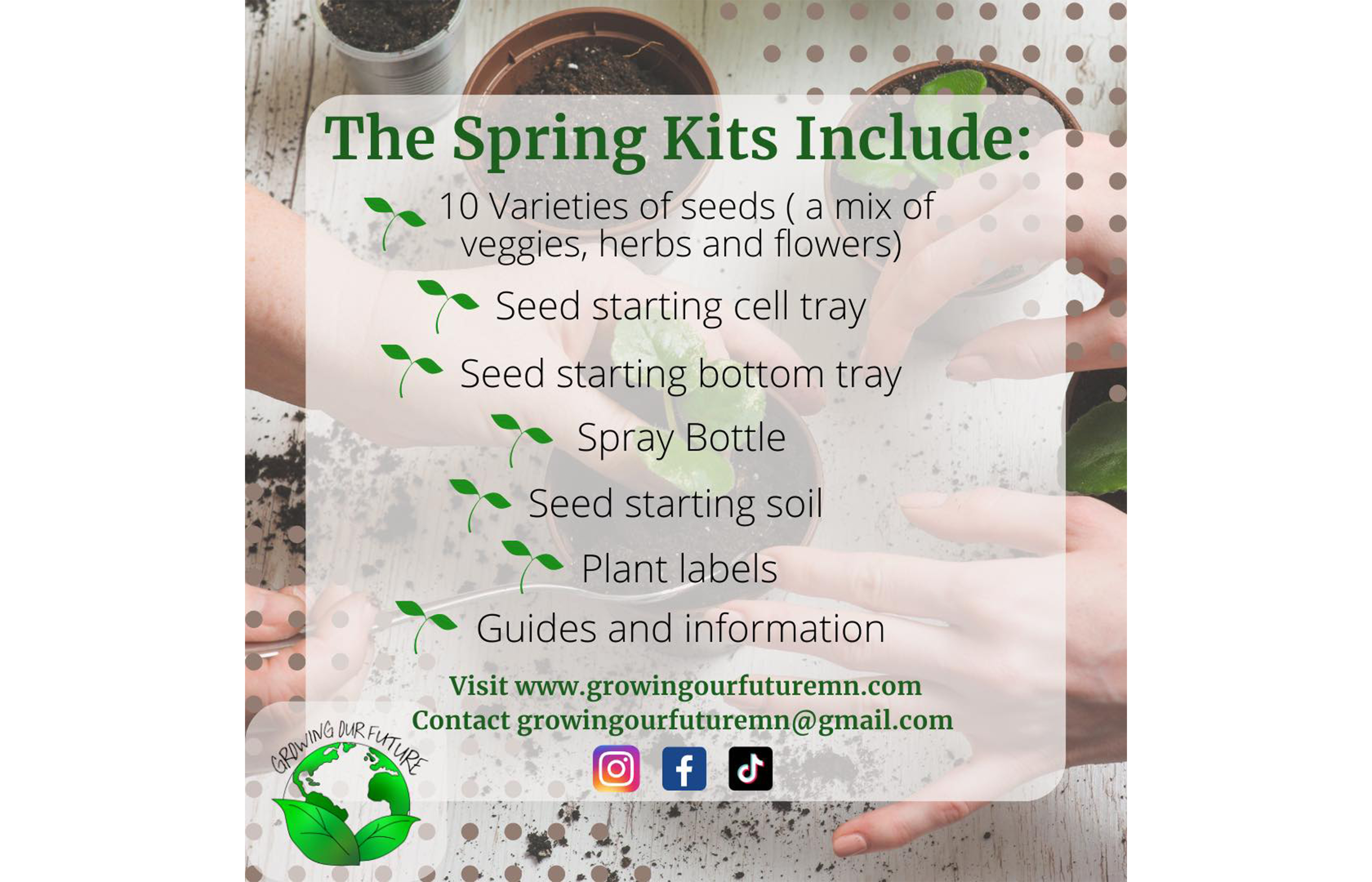 Growing Our Future seeks funds for spring 2023 round of gardening kits - Vimarsana News