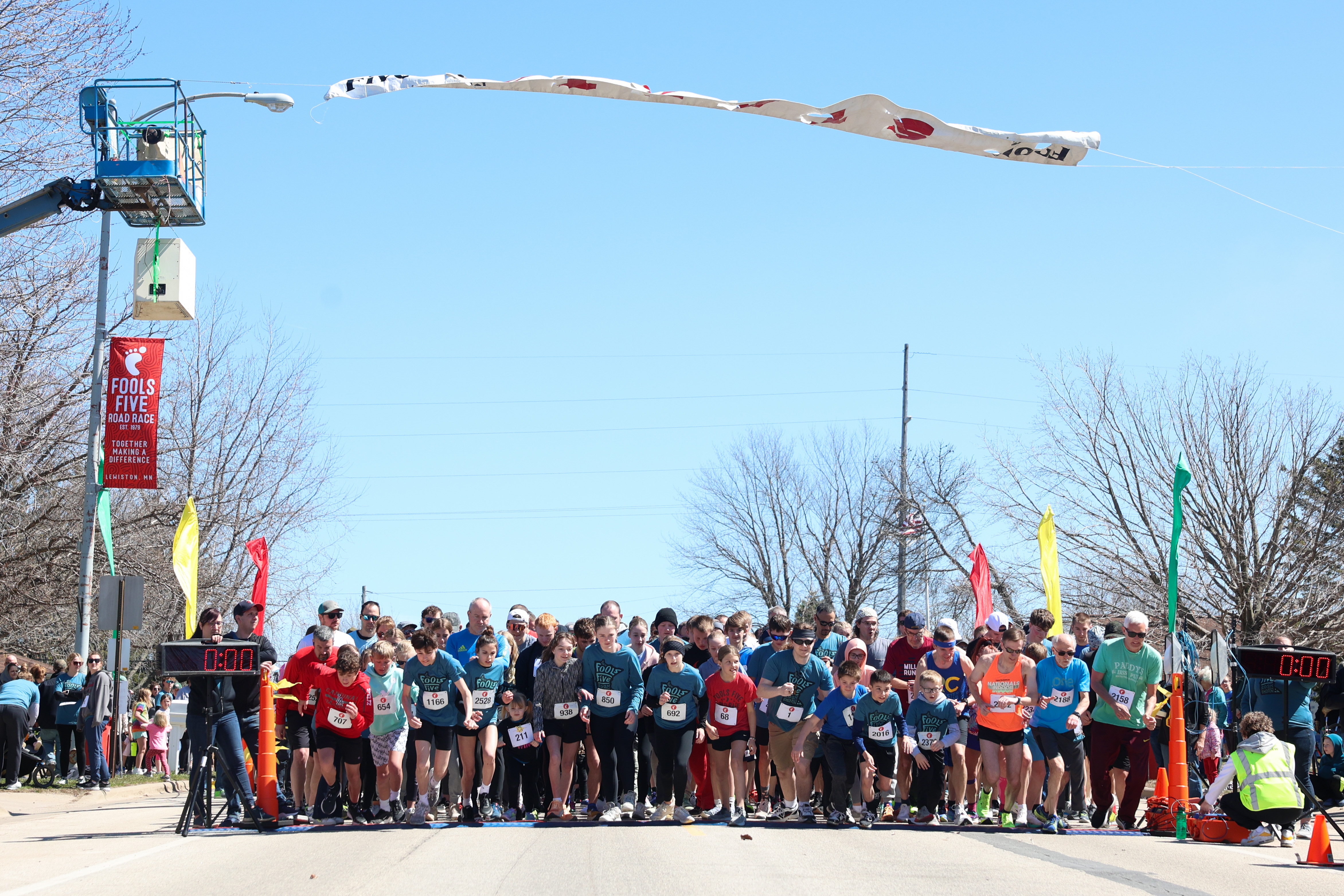 Photos: Annual Fools Five Road Race in Lewiston on April 6, 2024 - Vimarsana News