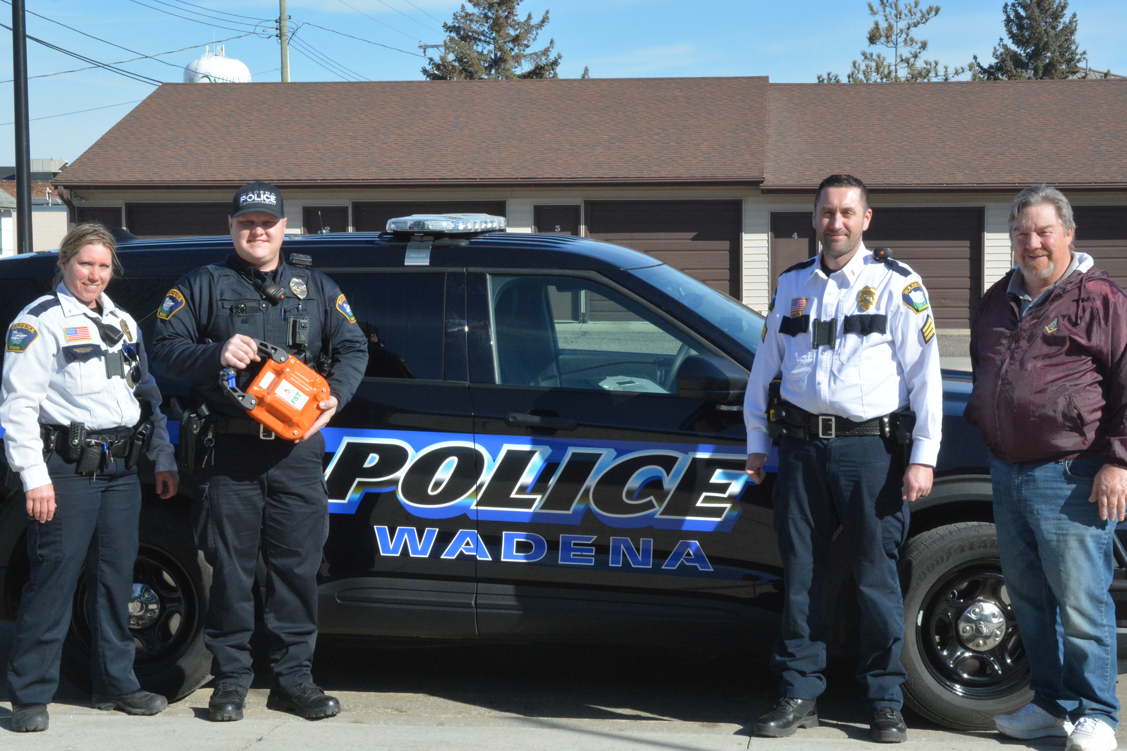 Wadena Police Department receives 3 fire suppression tools from Masonic Lodge - Vimarsana News
