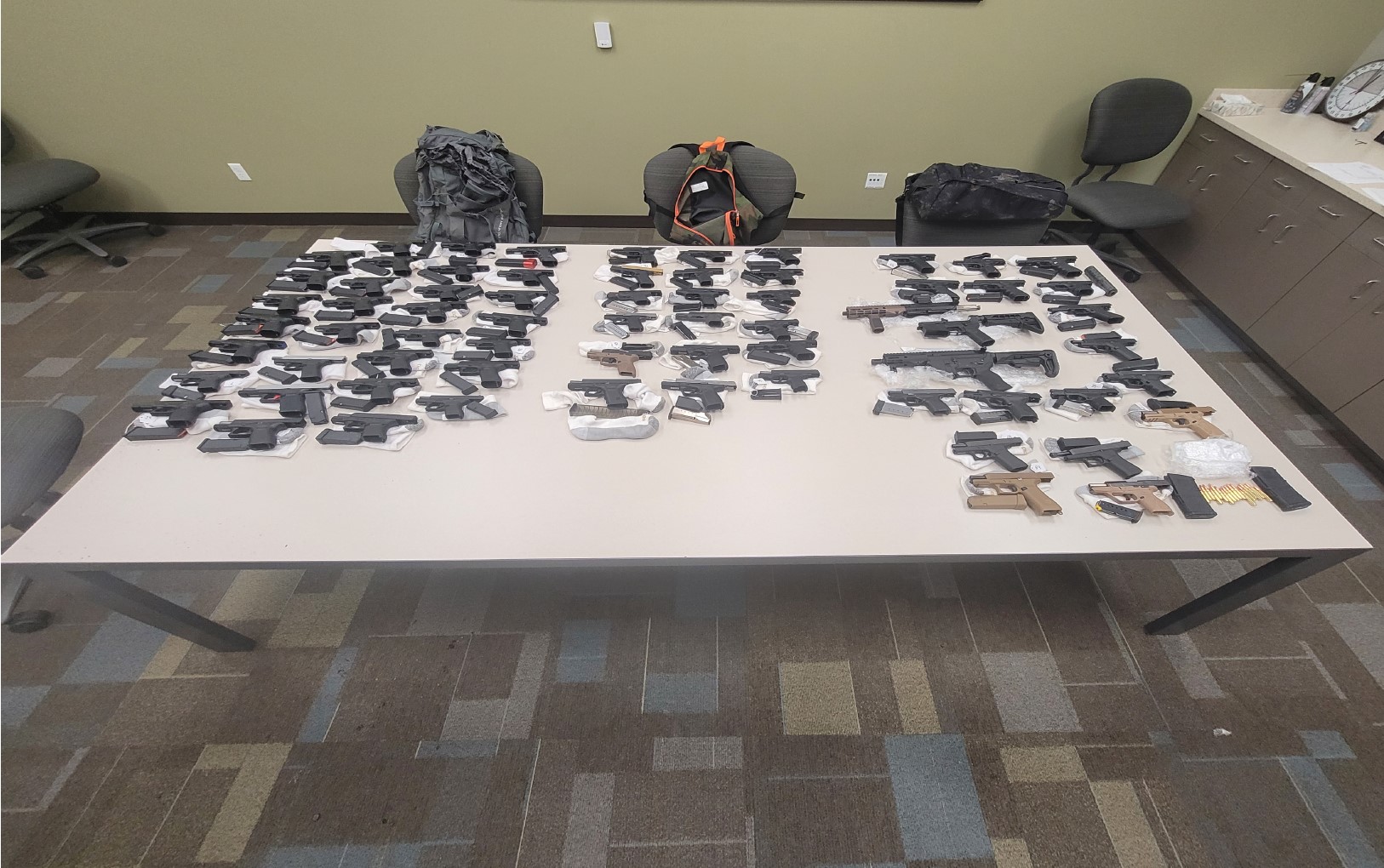 Grand Forks Border Patrol Sector seizes 3 backpacks filled with firearms west of Neche - Vimarsana News
