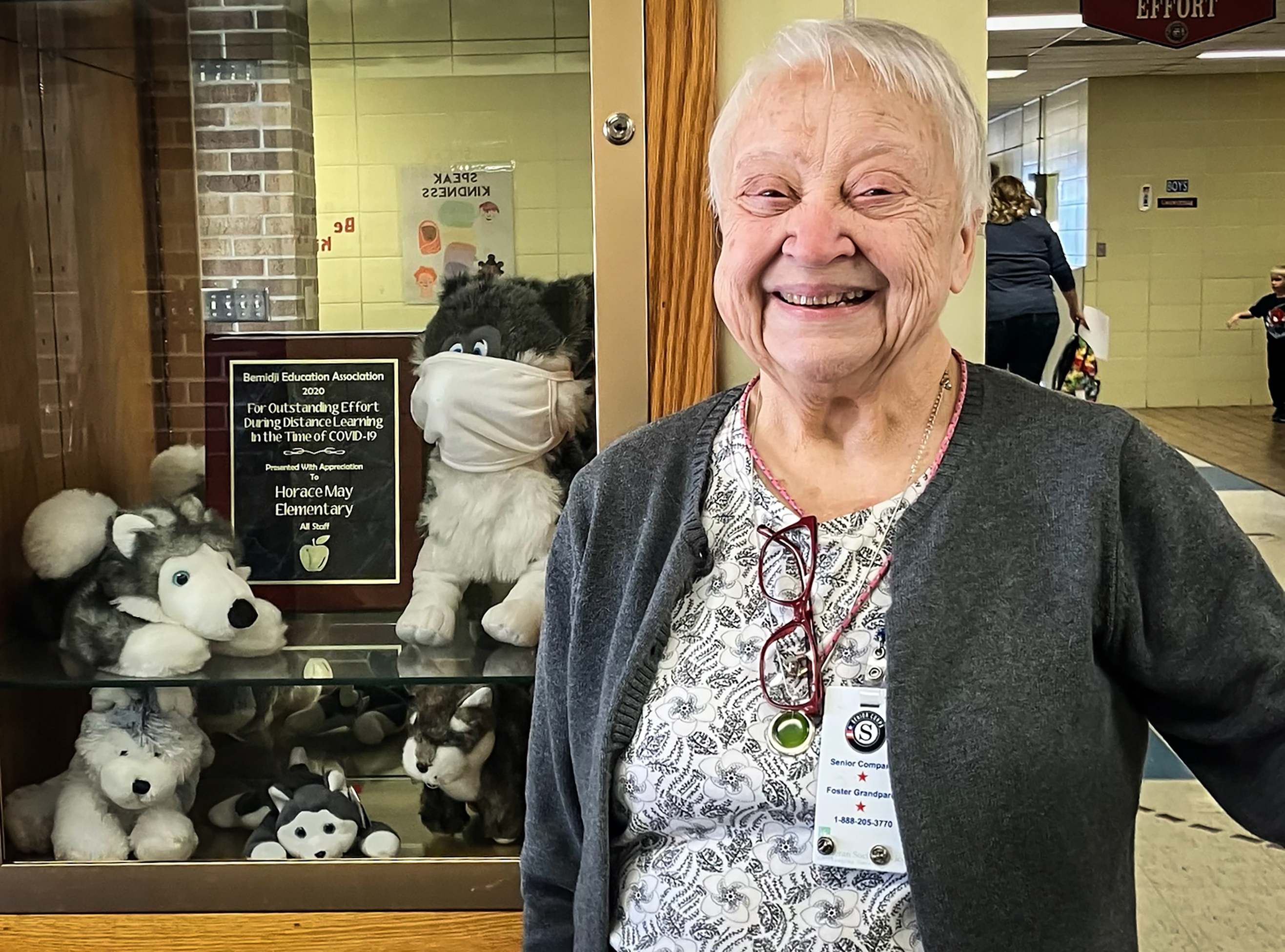 GENERATIONS: Foster grandparent Elsa Znajda connects with first-graders at Horace May Elementary - Vimarsana News