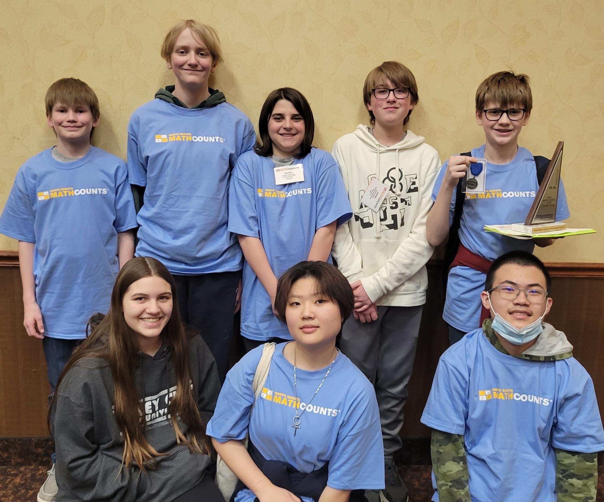 Dickinson Middle School math team clinches second place in statewide competition - Vimarsana News