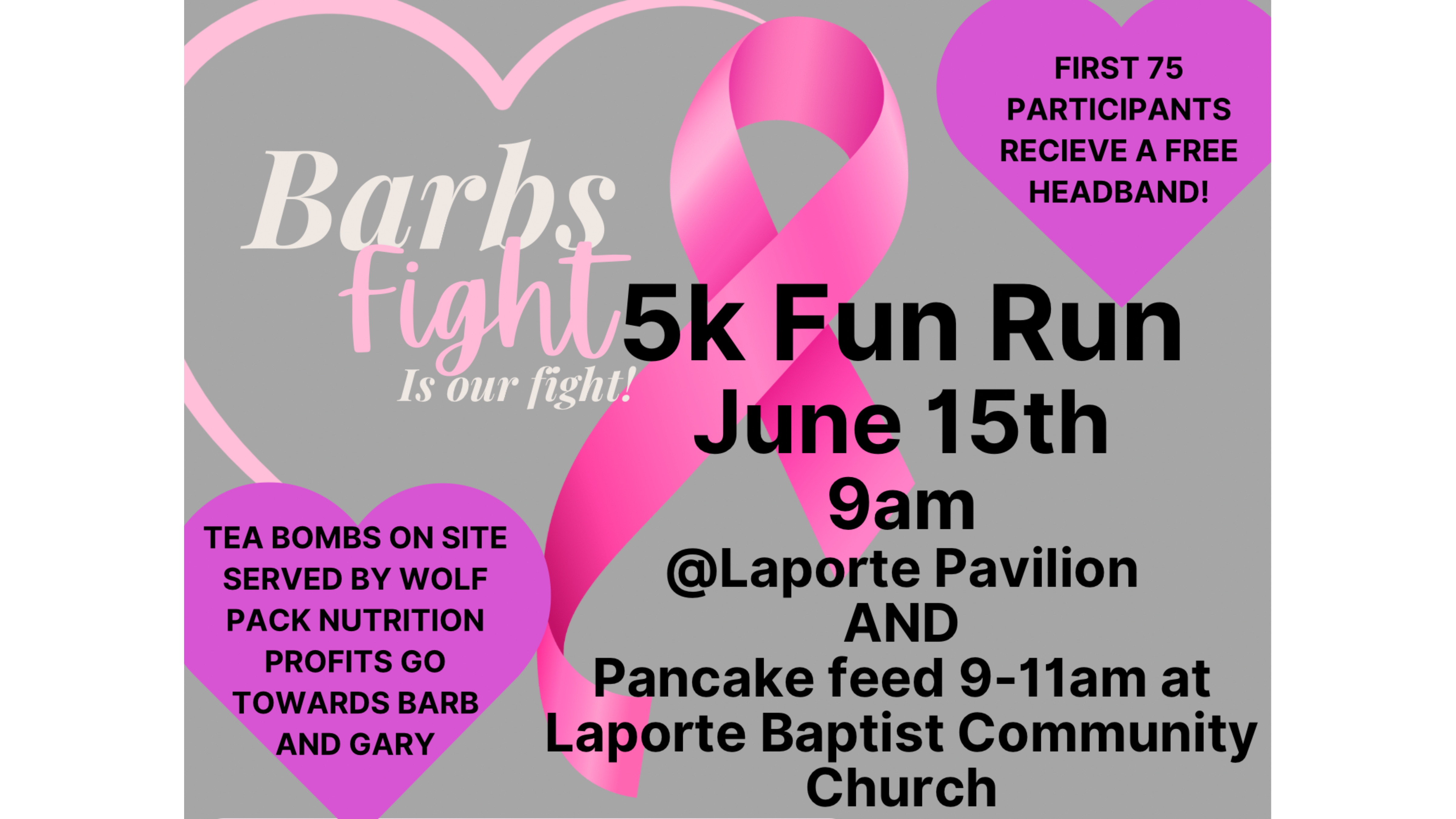 Cancer benefit, 5K run set for Barb and Gary Benson in Laporte - Vimarsana News