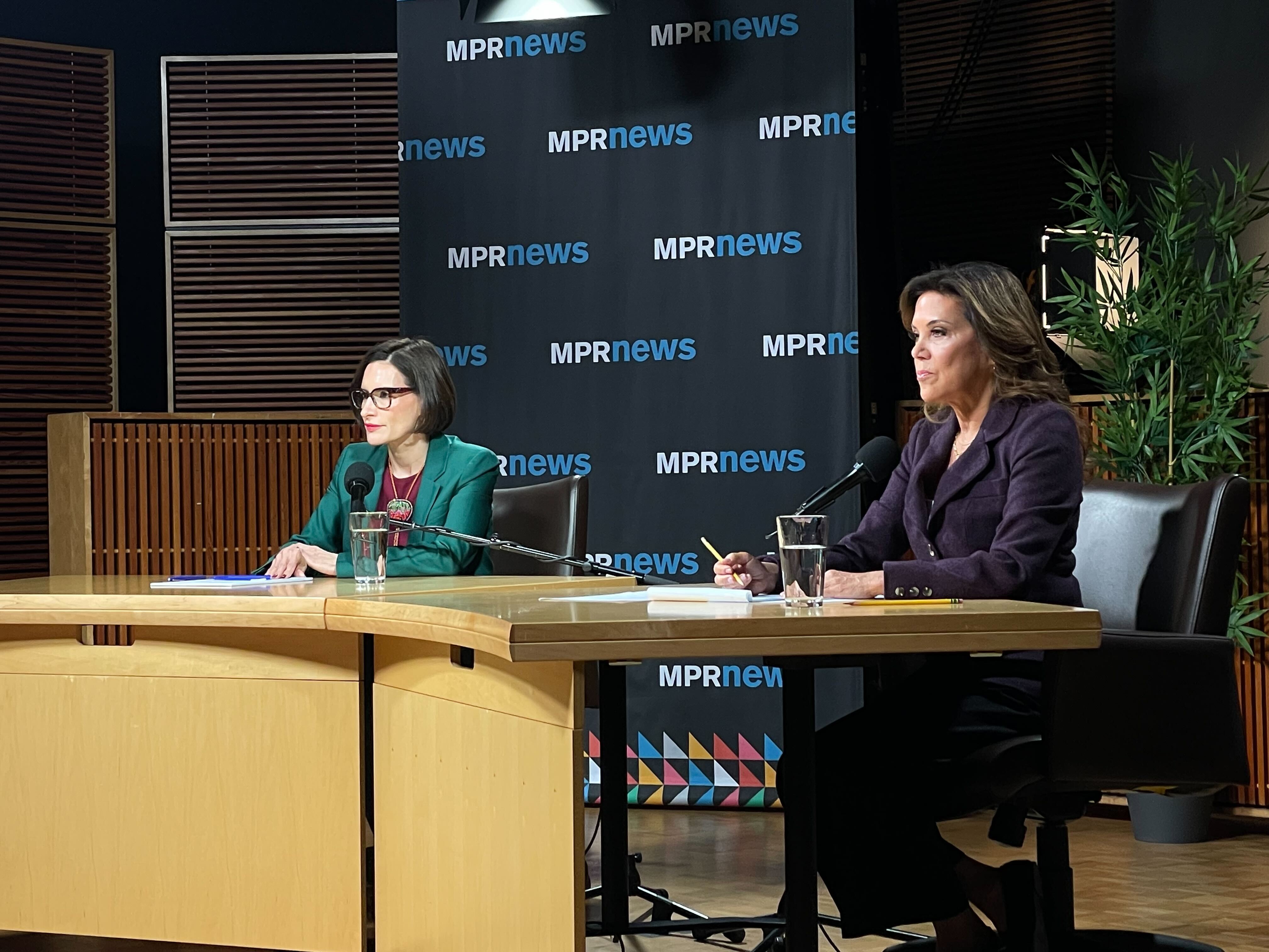 Flanagan , Tafoya face off in first U . S . Senate debate